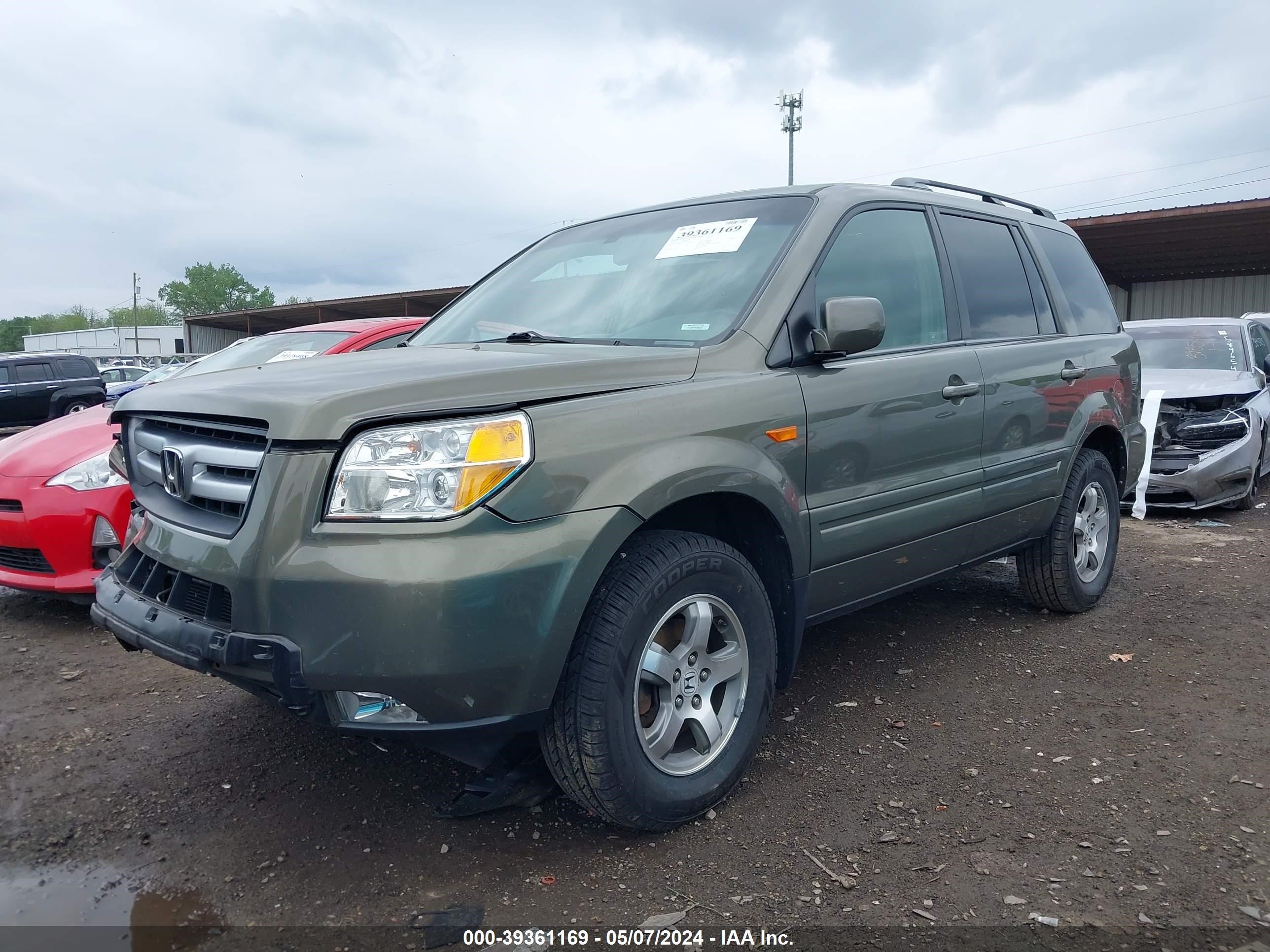 Photo 1 VIN: 2HKYF18577H532673 - HONDA PILOT 