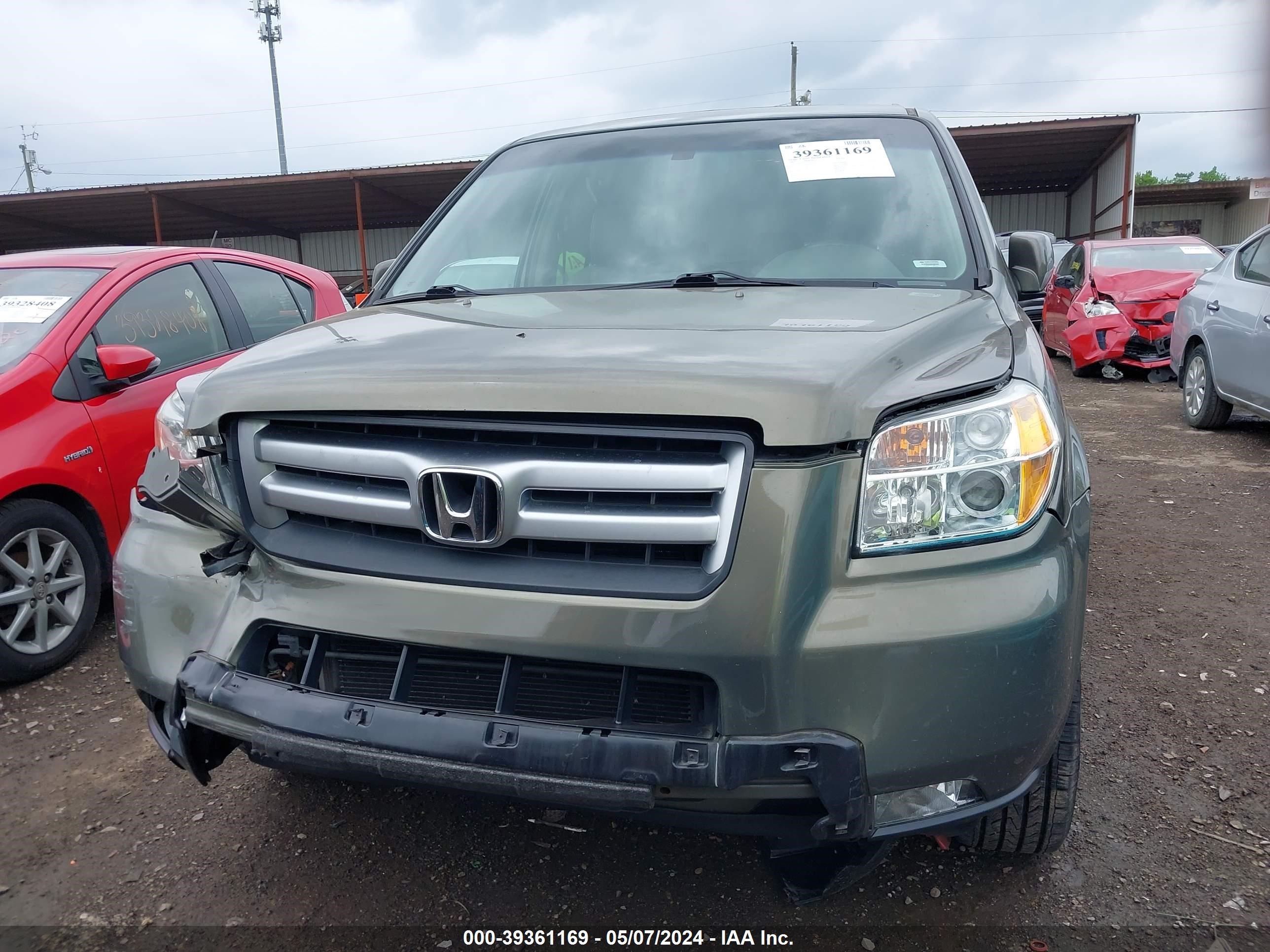 Photo 11 VIN: 2HKYF18577H532673 - HONDA PILOT 