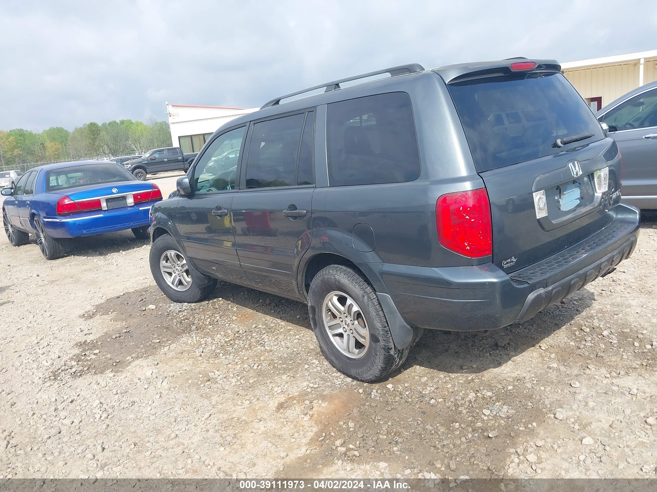 Photo 2 VIN: 2HKYF18583H521790 - HONDA PILOT 