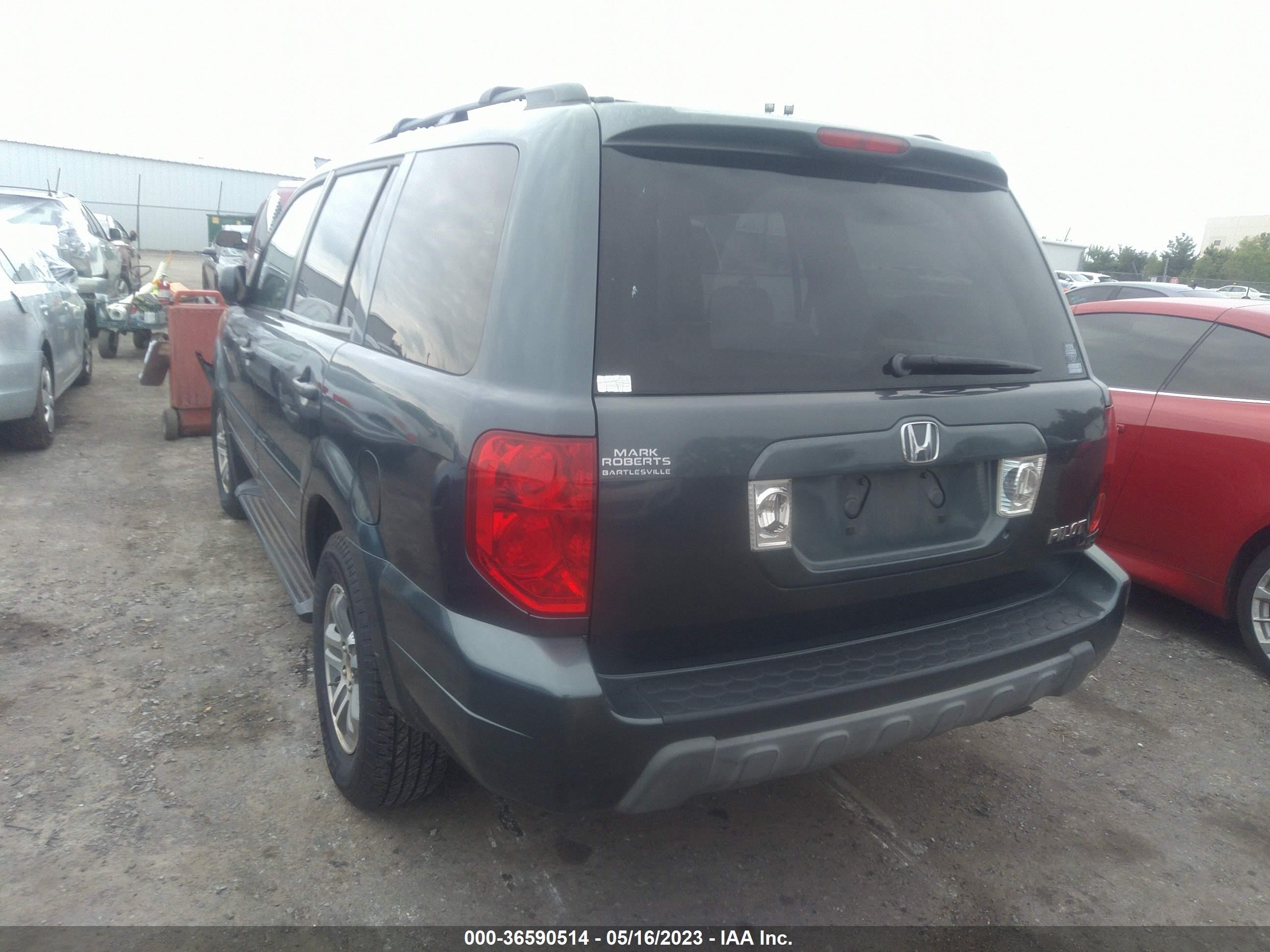 Photo 2 VIN: 2HKYF18585H550936 - HONDA PILOT 