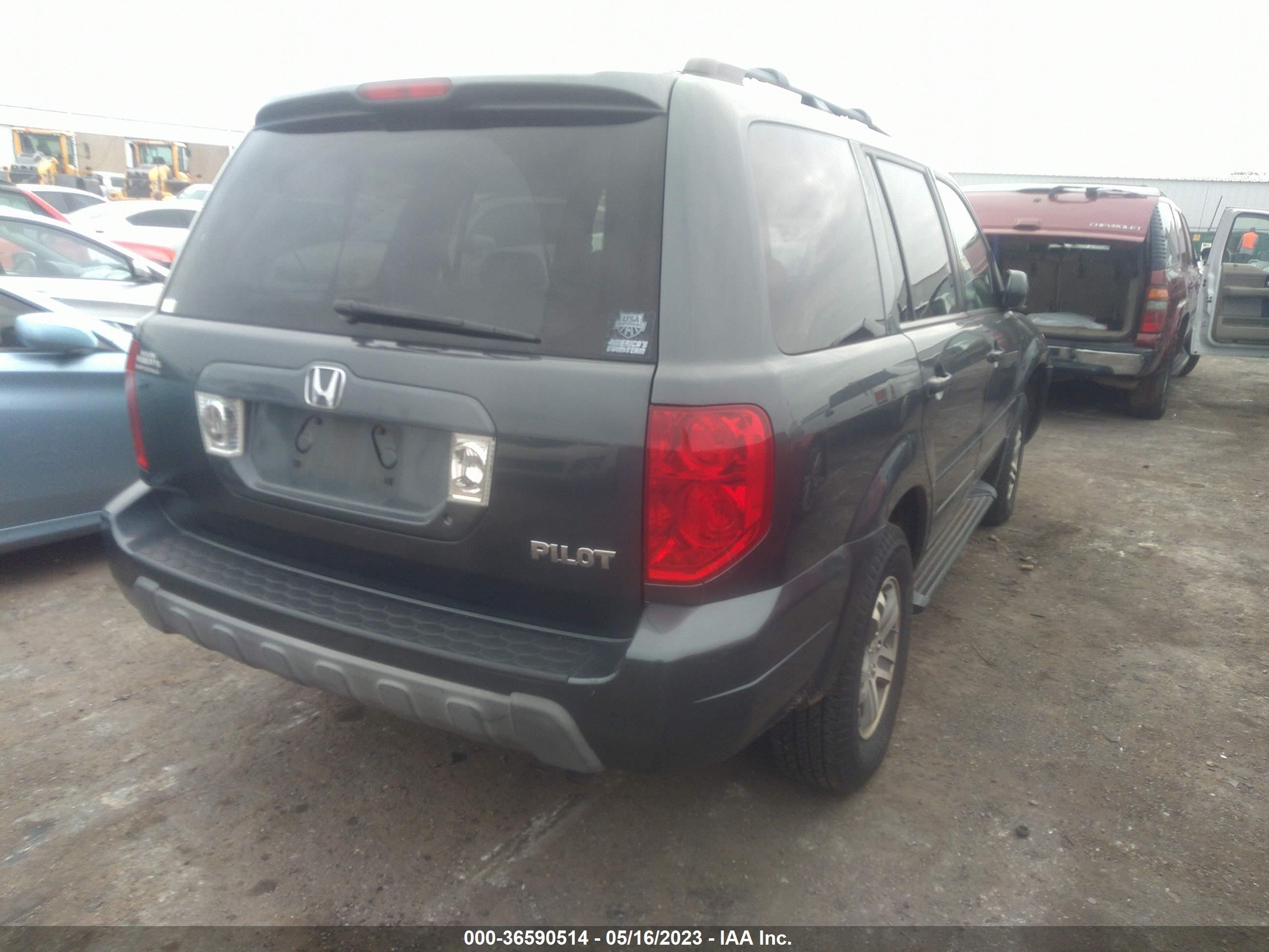 Photo 3 VIN: 2HKYF18585H550936 - HONDA PILOT 