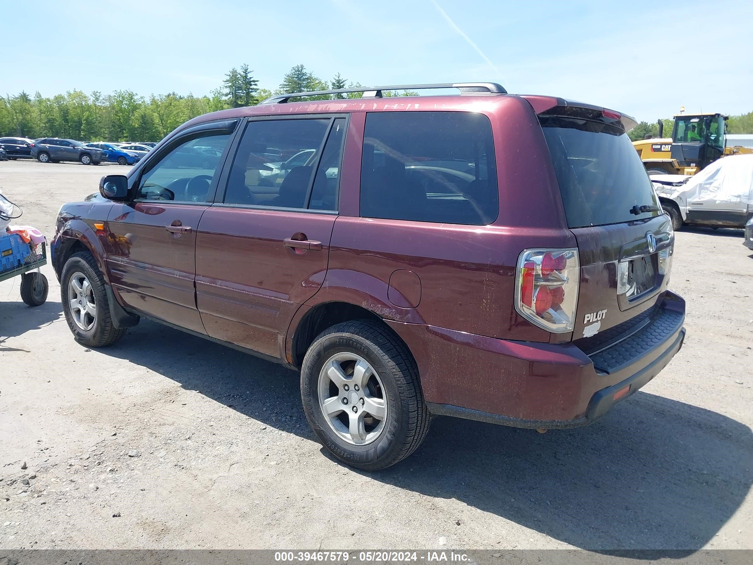 Photo 2 VIN: 2HKYF18587H540443 - HONDA PILOT 