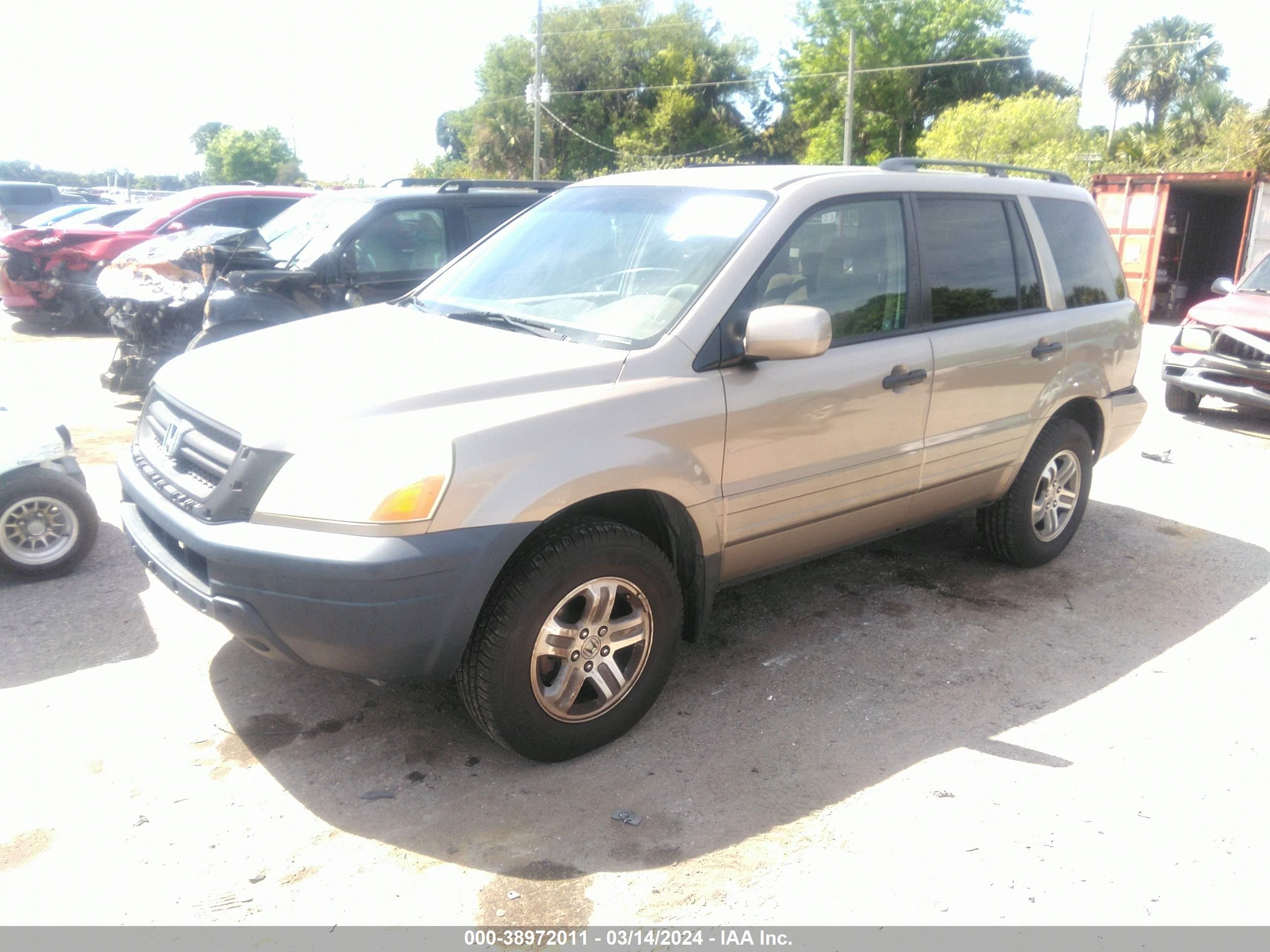 Photo 1 VIN: 2HKYF18594H589971 - HONDA PILOT 