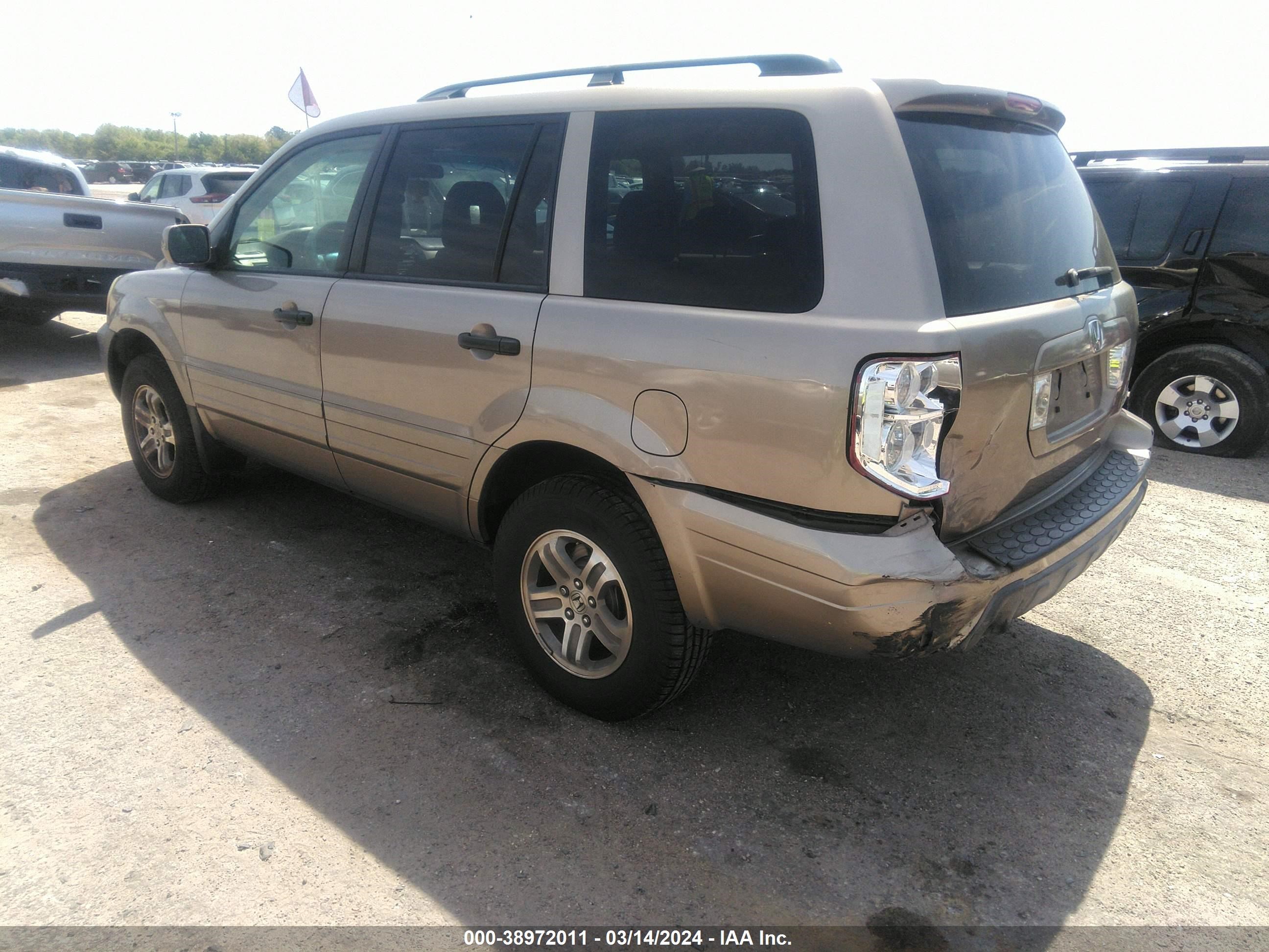 Photo 2 VIN: 2HKYF18594H589971 - HONDA PILOT 