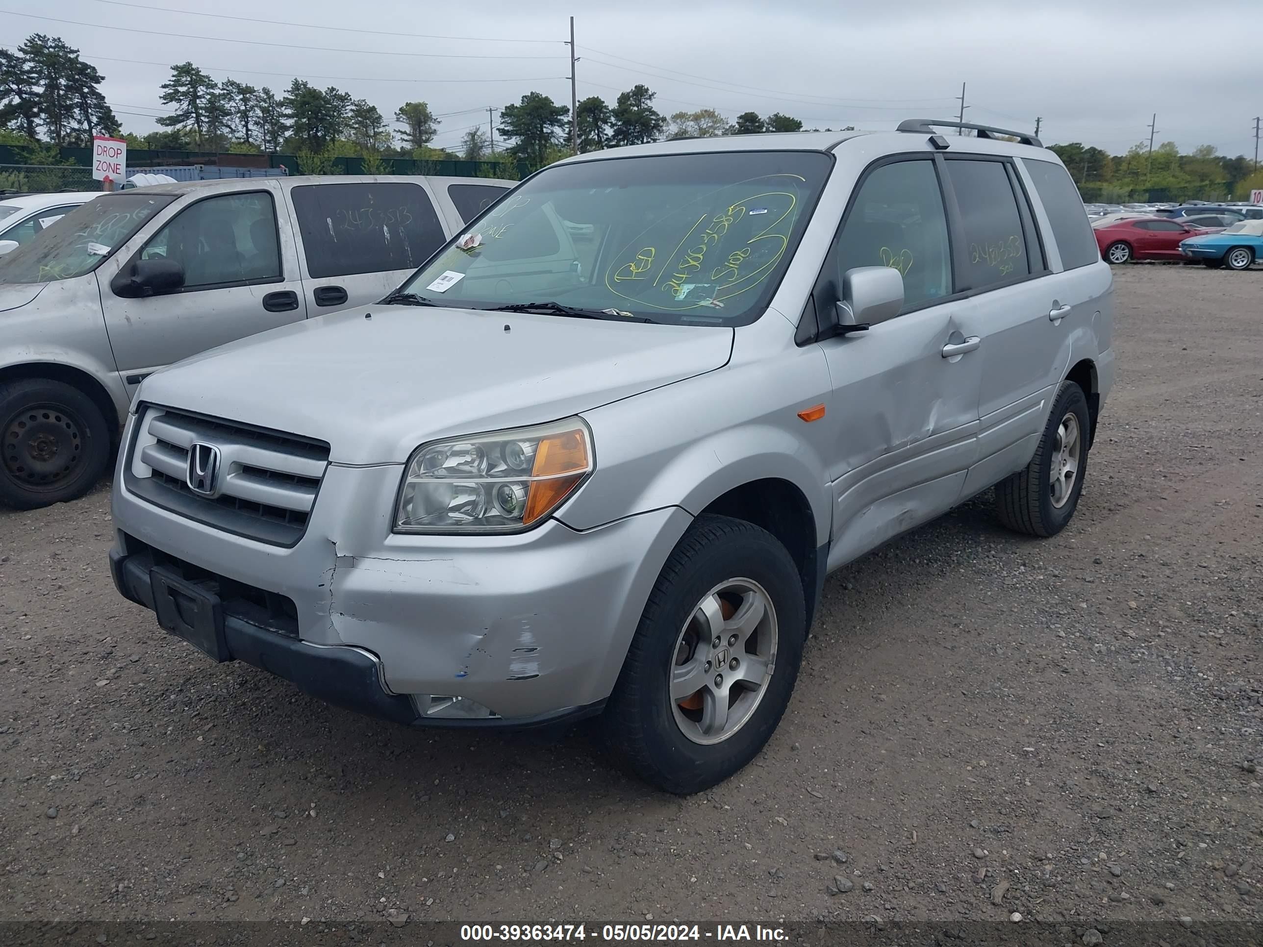 Photo 1 VIN: 2HKYF18596H558559 - HONDA PILOT 