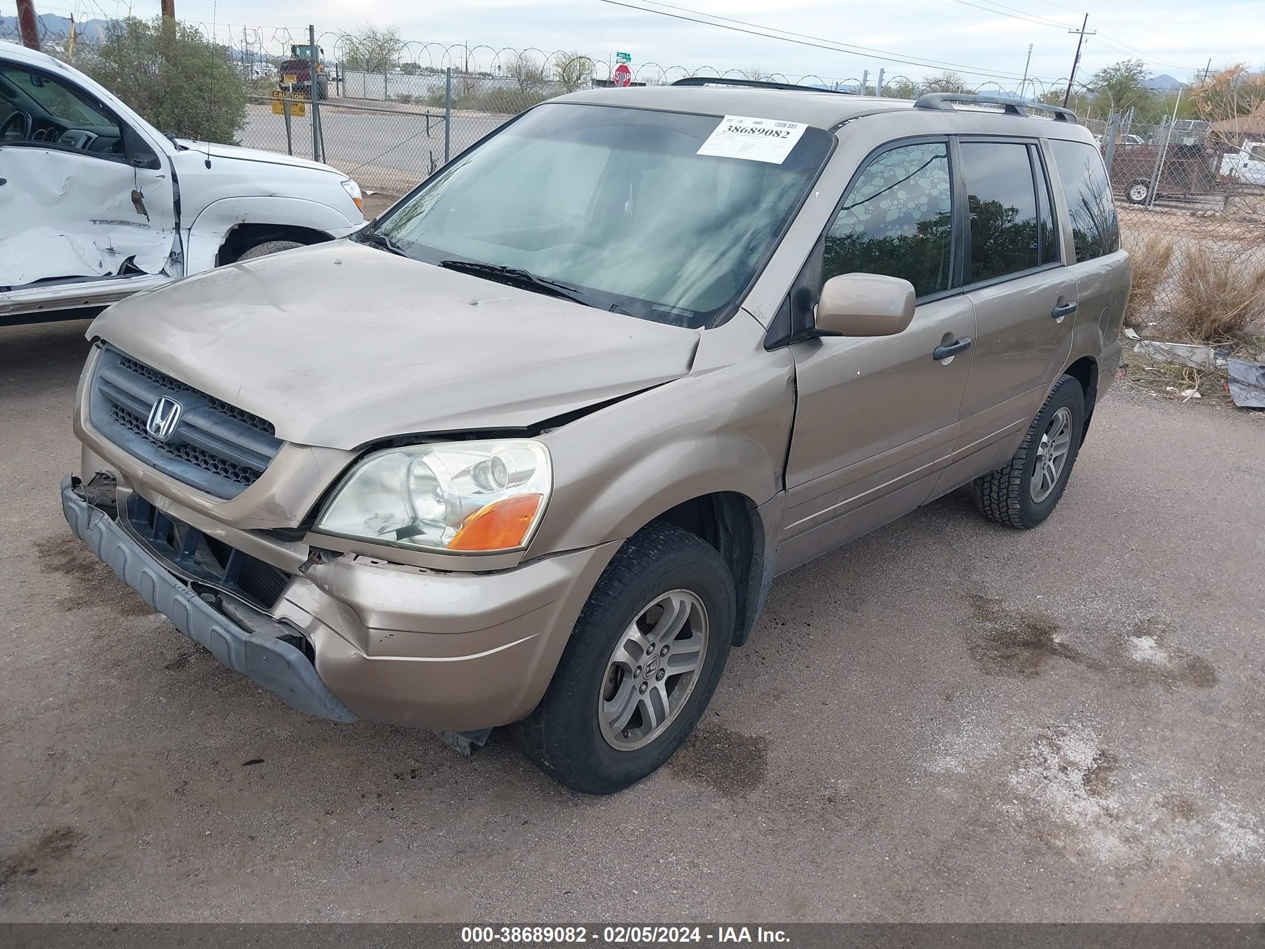 Photo 1 VIN: 2HKYF185X4H550676 - HONDA PILOT 