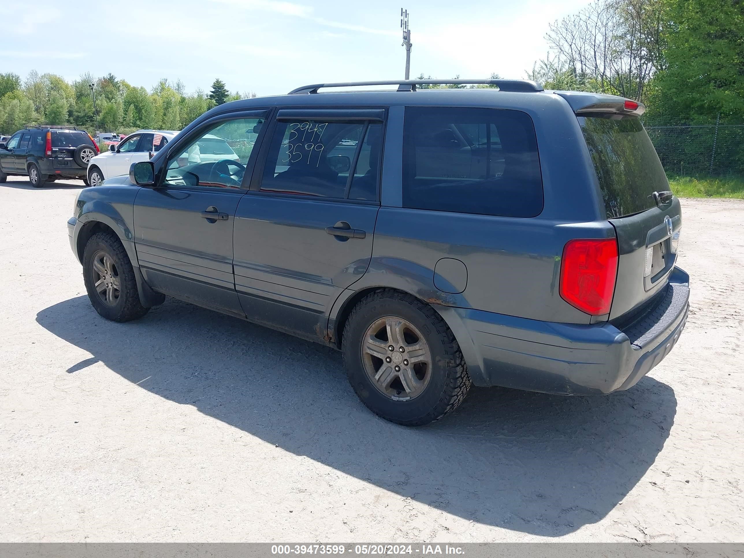 Photo 2 VIN: 2HKYF185X4H603036 - HONDA PILOT 