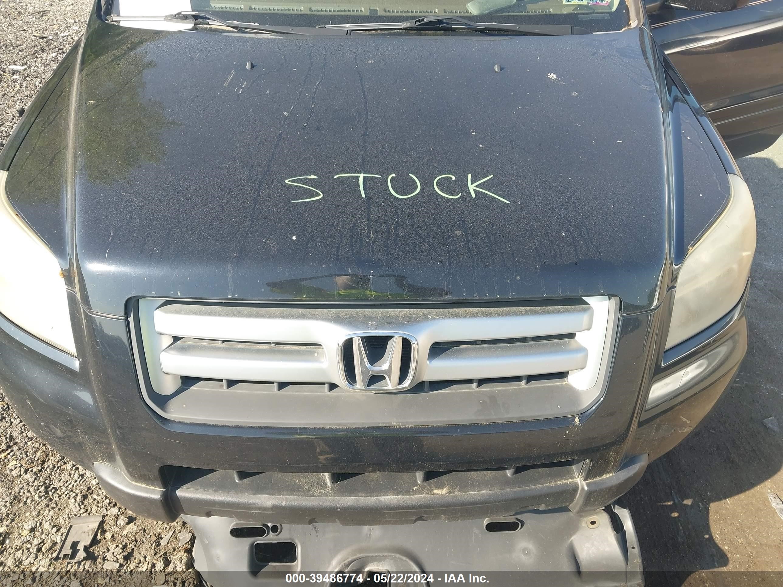 Photo 9 VIN: 2HKYF185X6H526090 - HONDA PILOT 