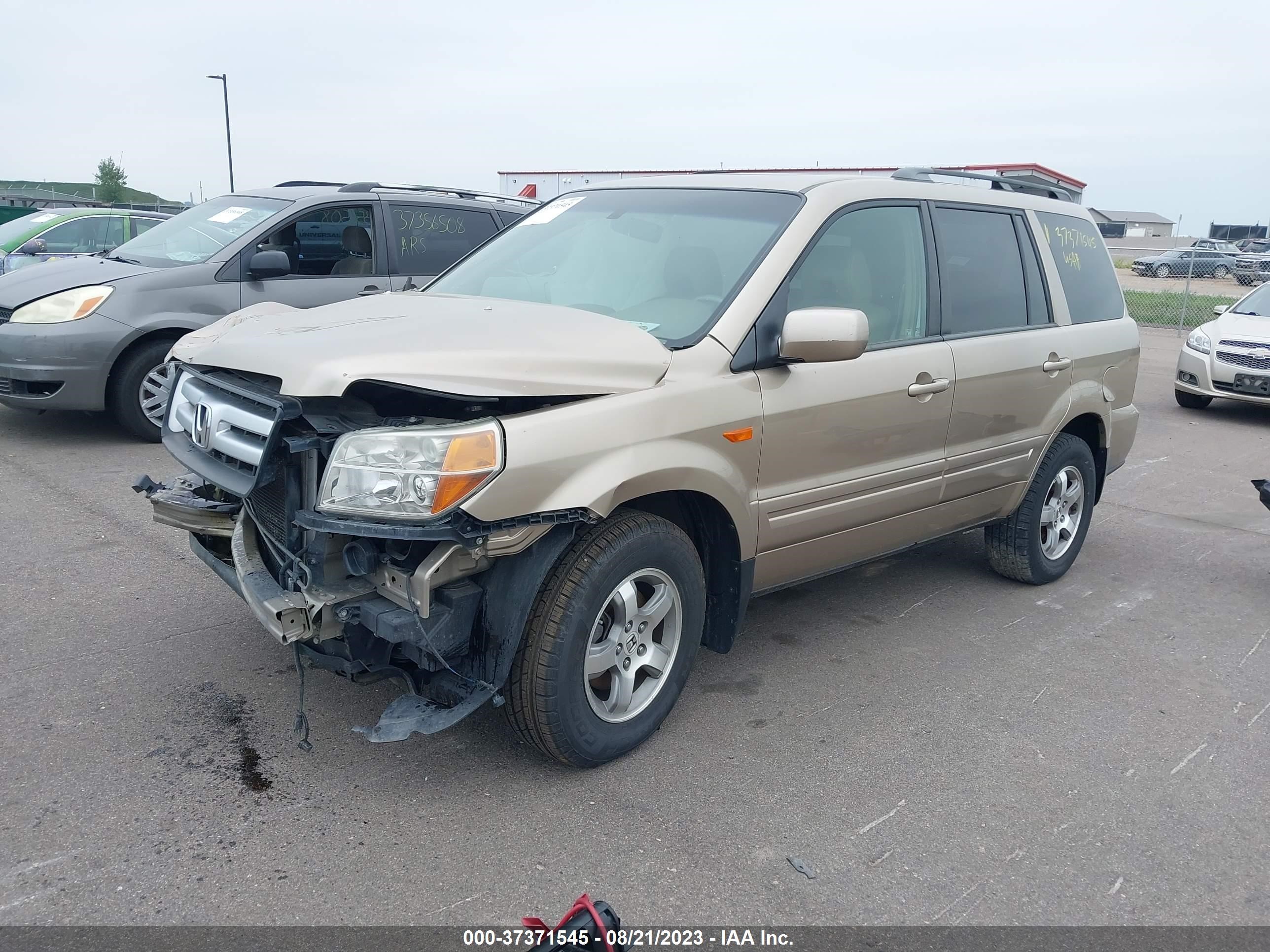 Photo 1 VIN: 2HKYF185X6H550826 - HONDA PILOT 