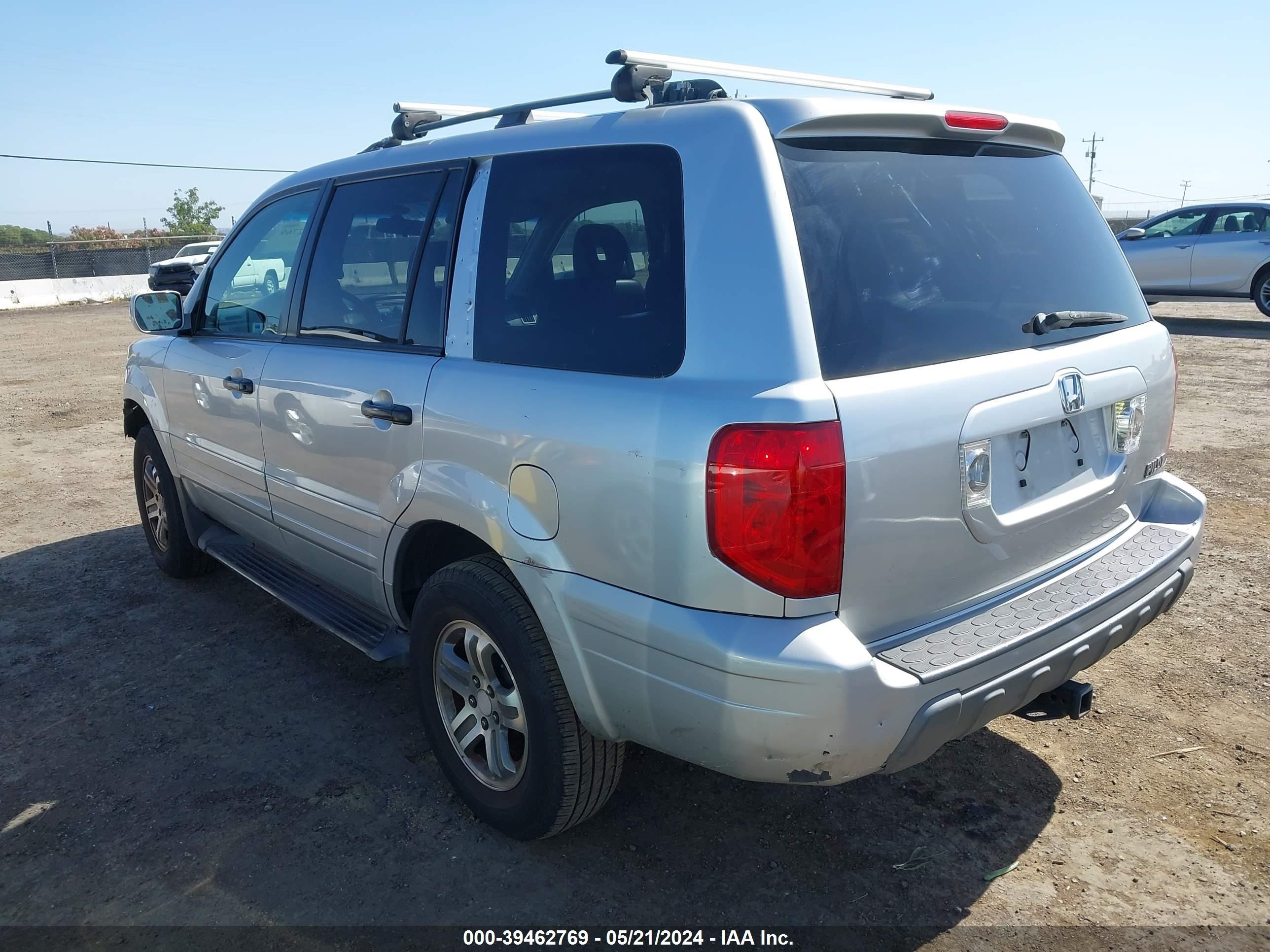 Photo 2 VIN: 2HKYF18604H524905 - HONDA PILOT 