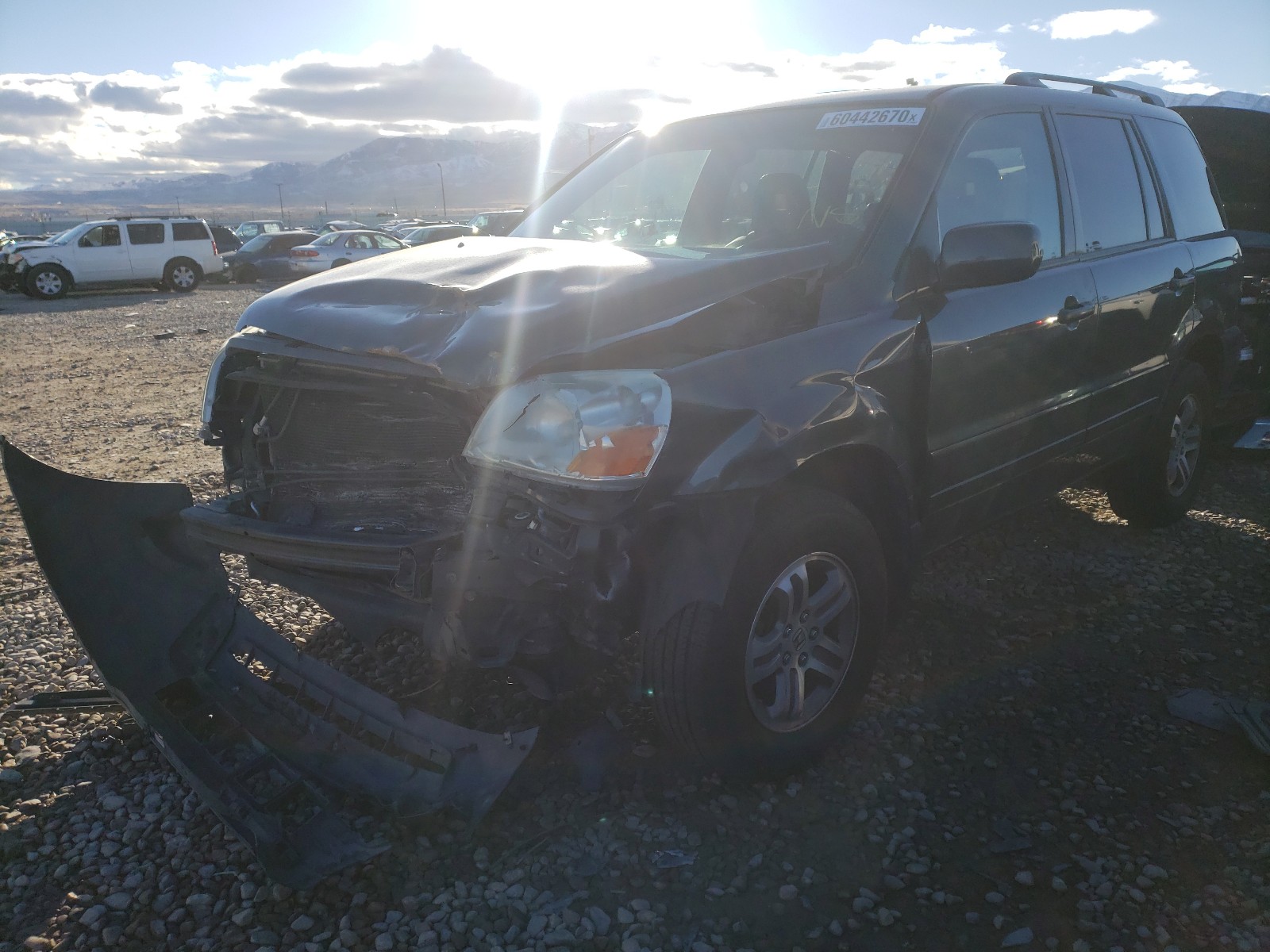 Photo 1 VIN: 2HKYF18605H534660 - HONDA PILOT EXL 