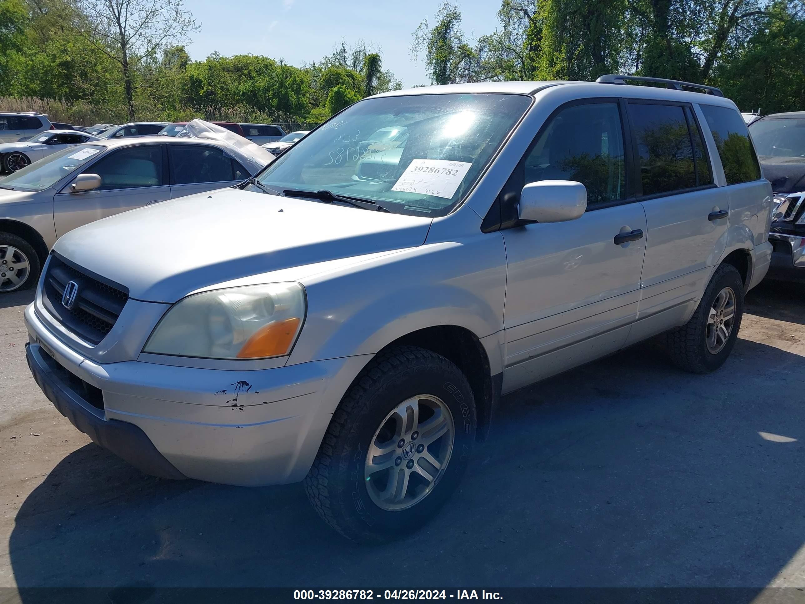 Photo 1 VIN: 2HKYF18613H582620 - HONDA PILOT 