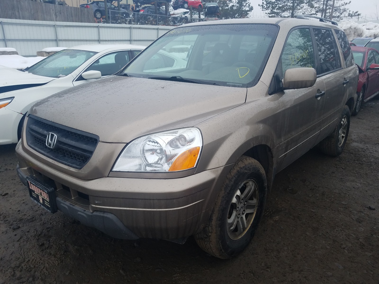 Photo 1 VIN: 2HKYF18614H514867 - HONDA PILOT EXL 