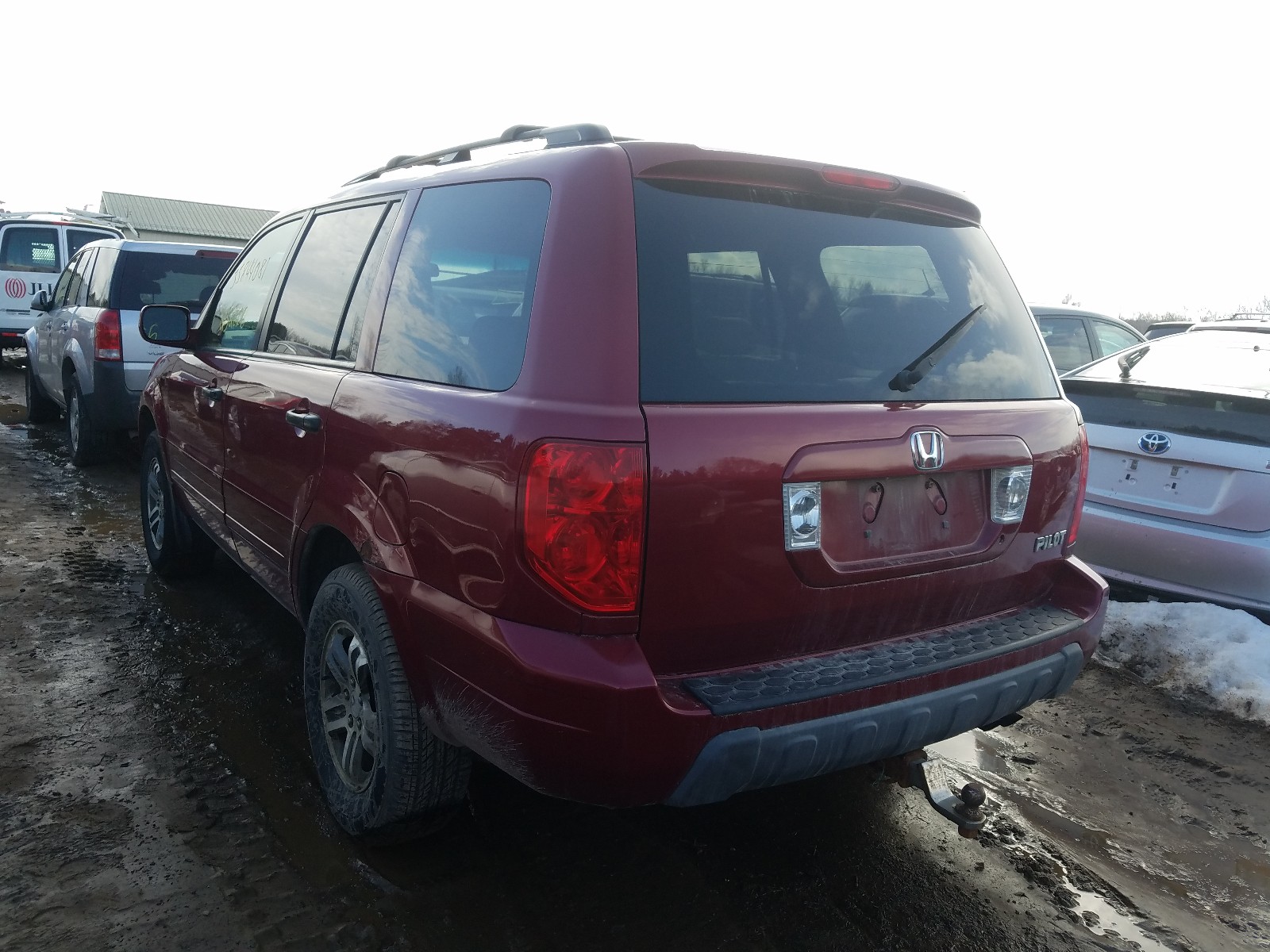 Photo 2 VIN: 2HKYF18614H560022 - HONDA PILOT EXL 