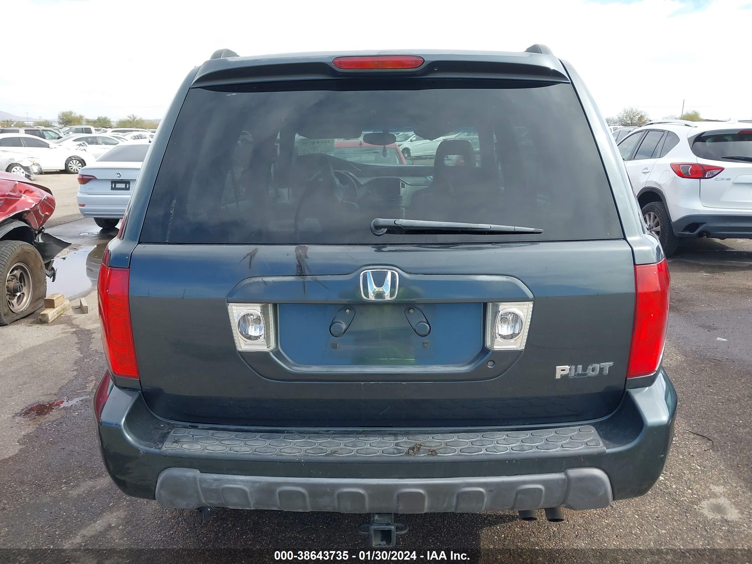 Photo 15 VIN: 2HKYF18624H524243 - HONDA PILOT 