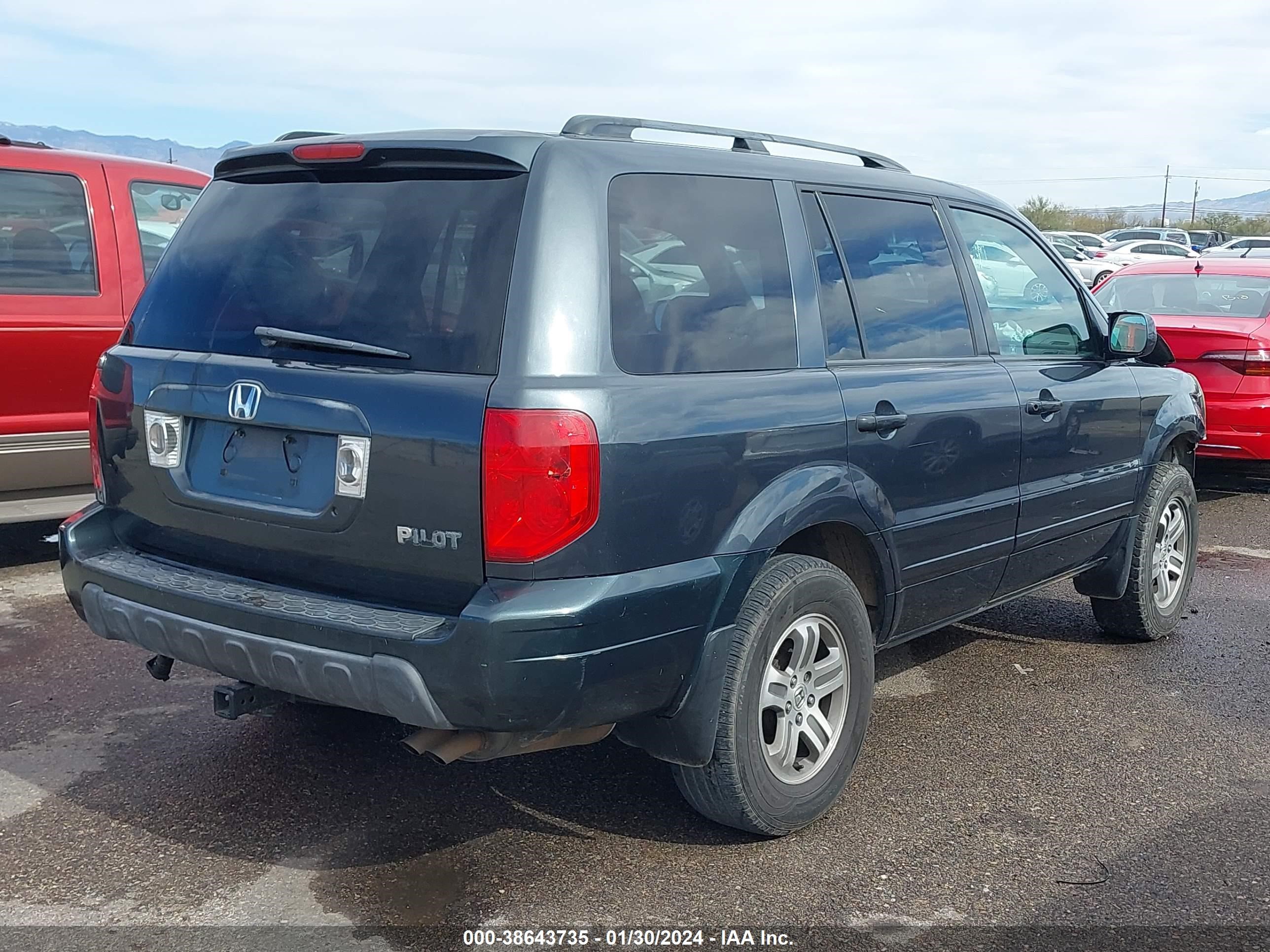 Photo 3 VIN: 2HKYF18624H524243 - HONDA PILOT 