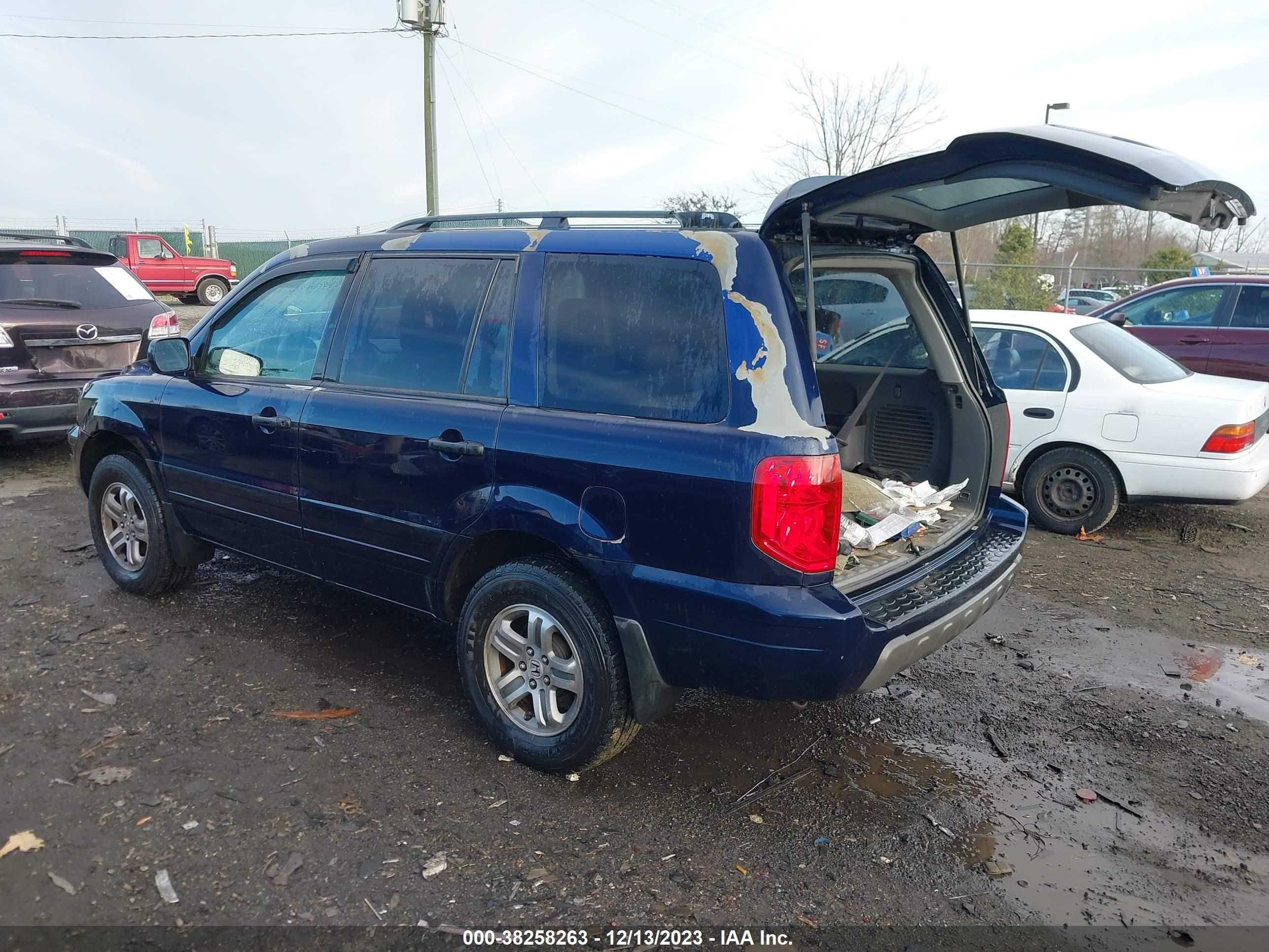 Photo 2 VIN: 2HKYF18644H555901 - HONDA PILOT 