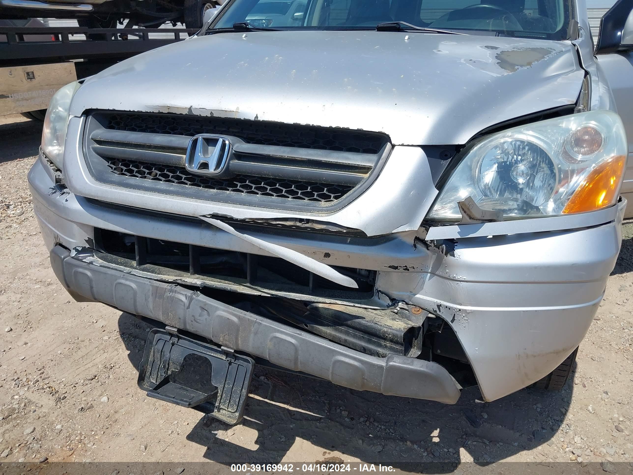 Photo 5 VIN: 2HKYF18654H608962 - HONDA PILOT 