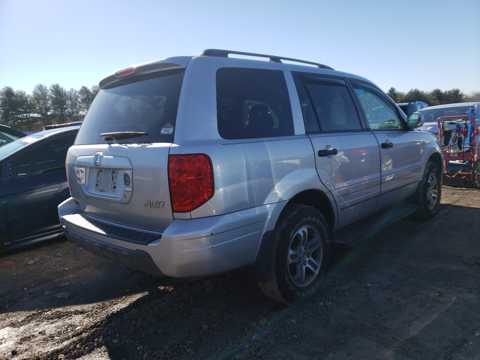 Photo 3 VIN: 2HKYF18664H616438 - HONDA PILOT EXL 