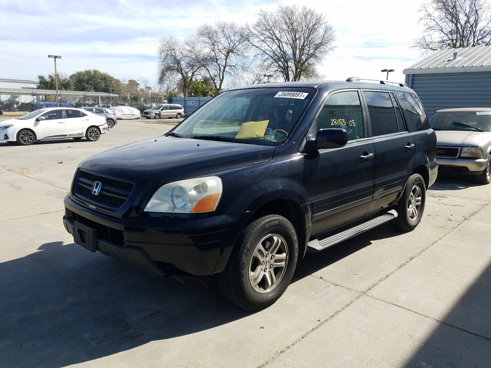 Photo 1 VIN: 2HKYF18673H557608 - HONDA PILOT EXL 