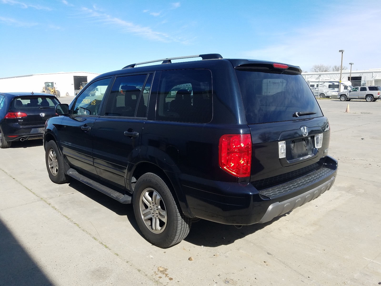 Photo 2 VIN: 2HKYF18673H557608 - HONDA PILOT EXL 