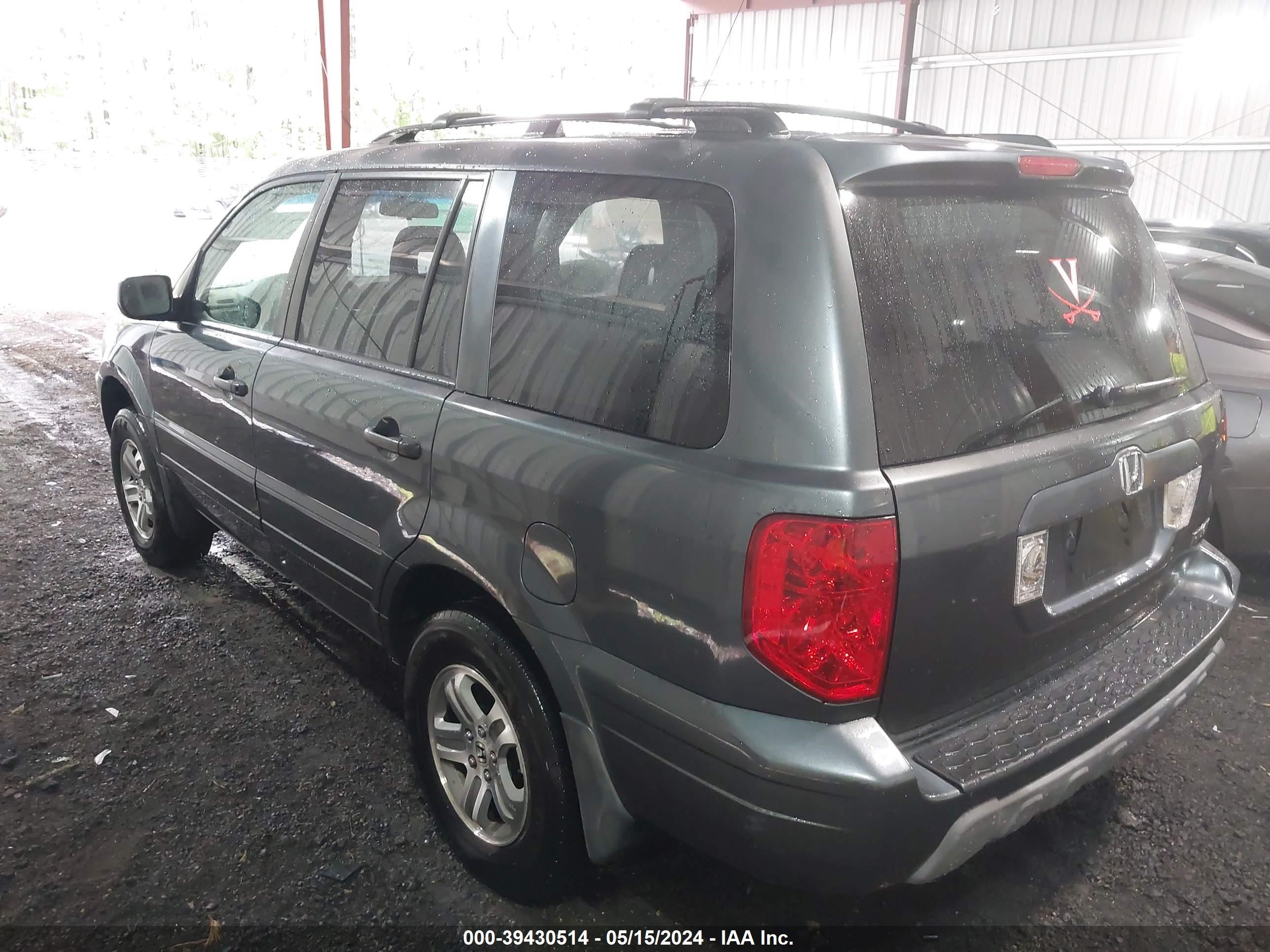 Photo 2 VIN: 2HKYF18673H622926 - HONDA PILOT 