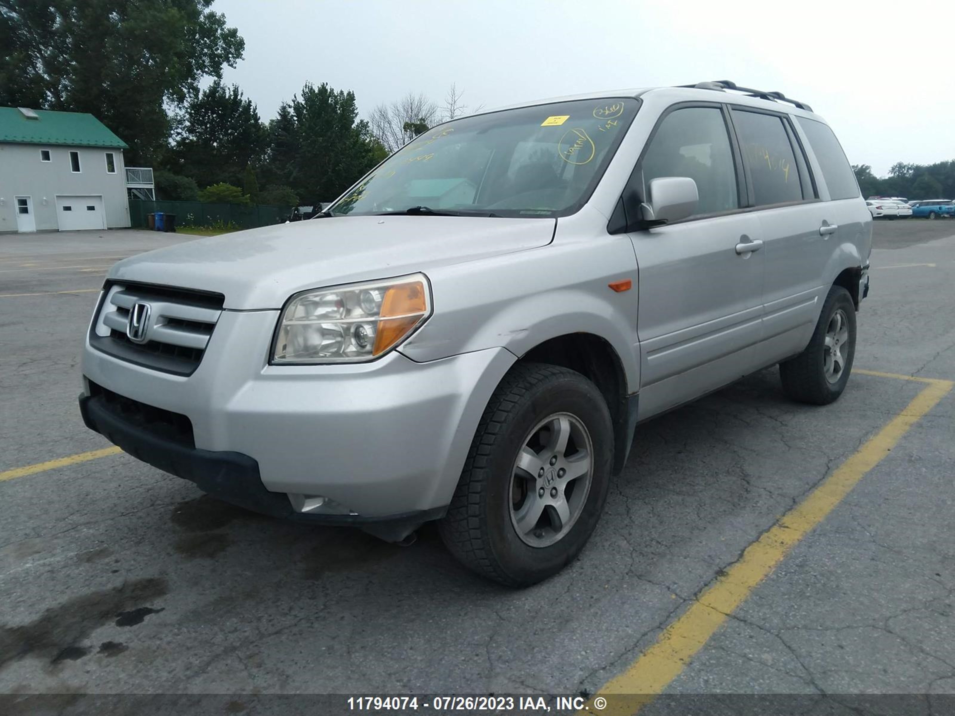 Photo 1 VIN: 2HKYF18687H003449 - HONDA PILOT 