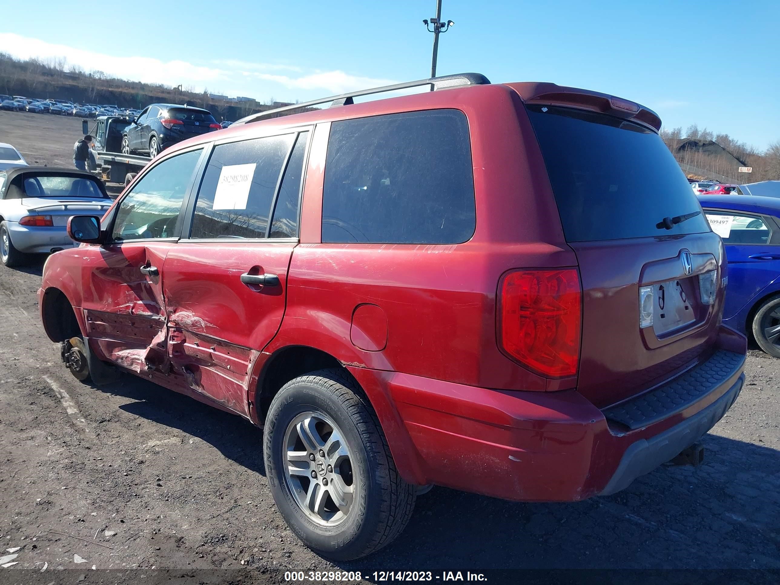 Photo 2 VIN: 2HKYF18694H573892 - HONDA PILOT 