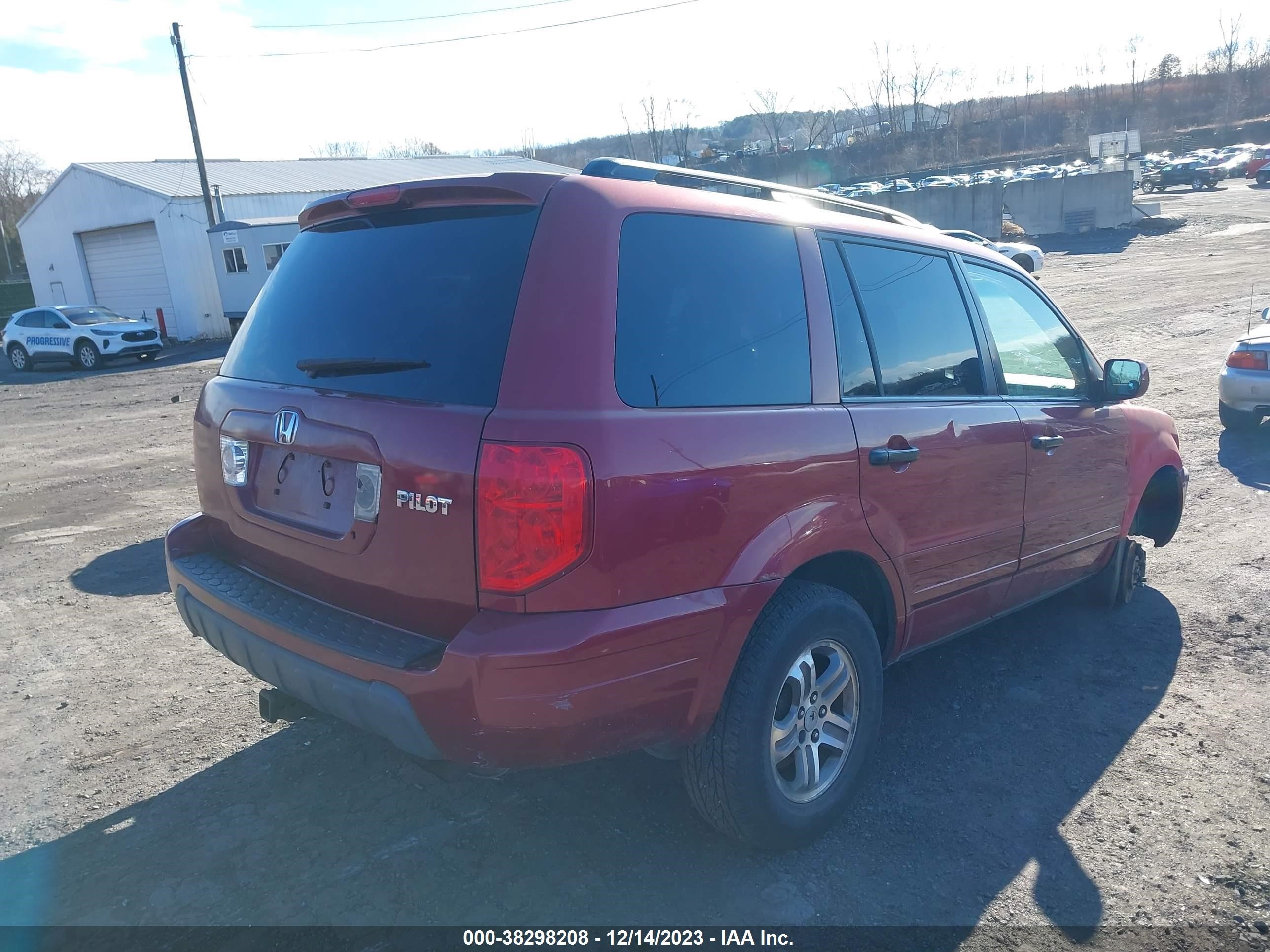 Photo 3 VIN: 2HKYF18694H573892 - HONDA PILOT 