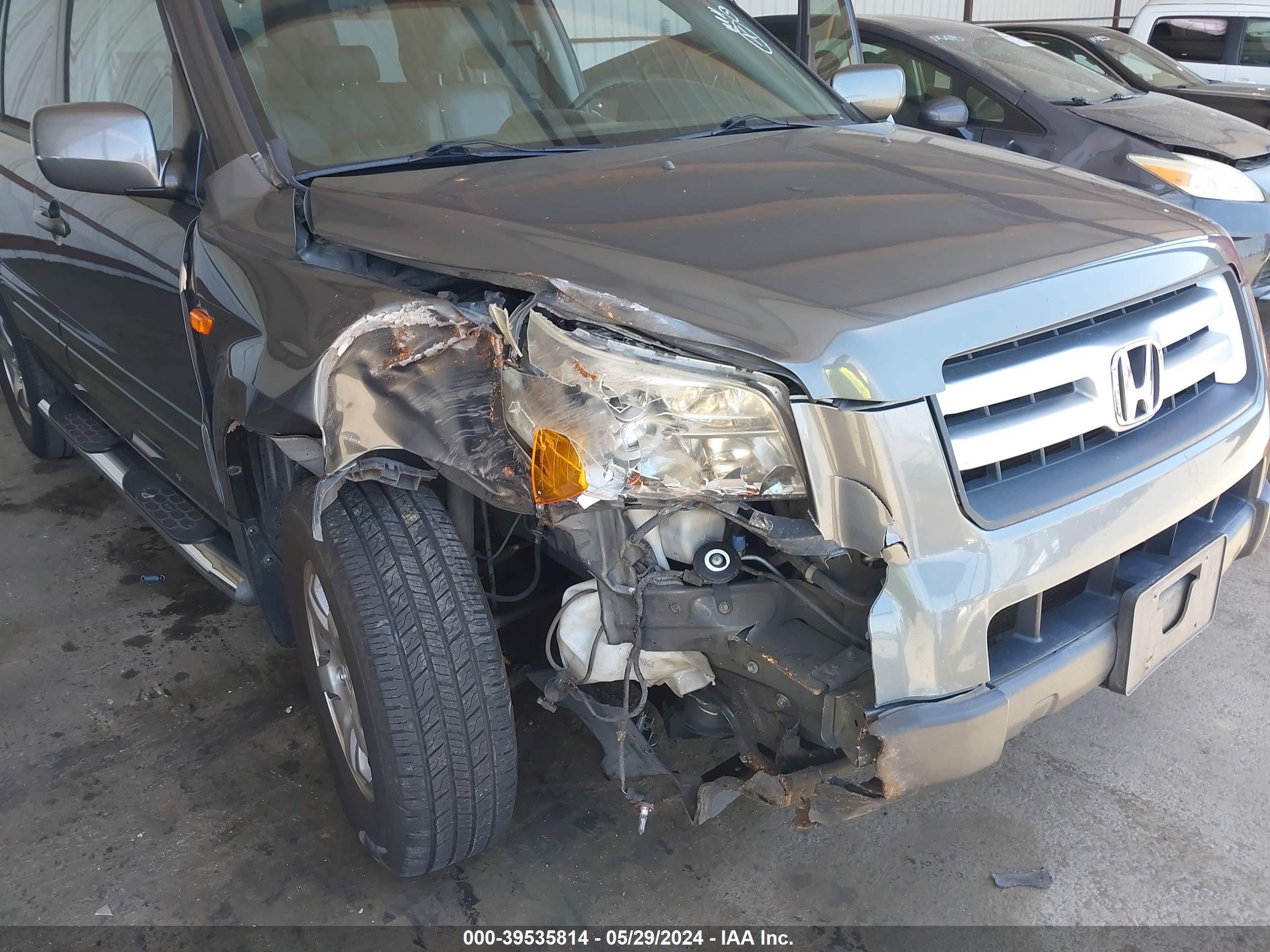 Photo 5 VIN: 2HKYF18697H512286 - HONDA PILOT 