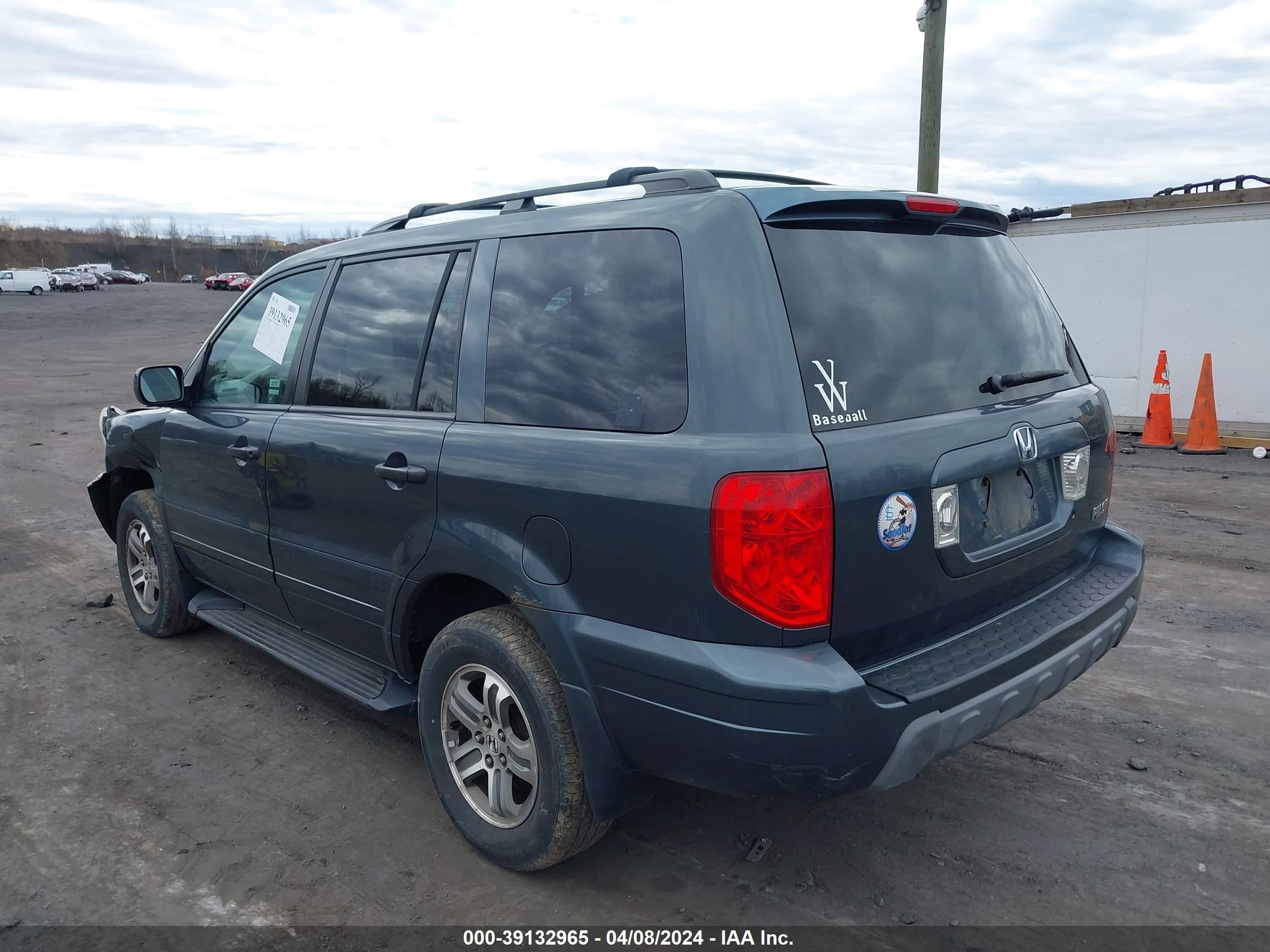 Photo 2 VIN: 2HKYF18724H540340 - HONDA PILOT 