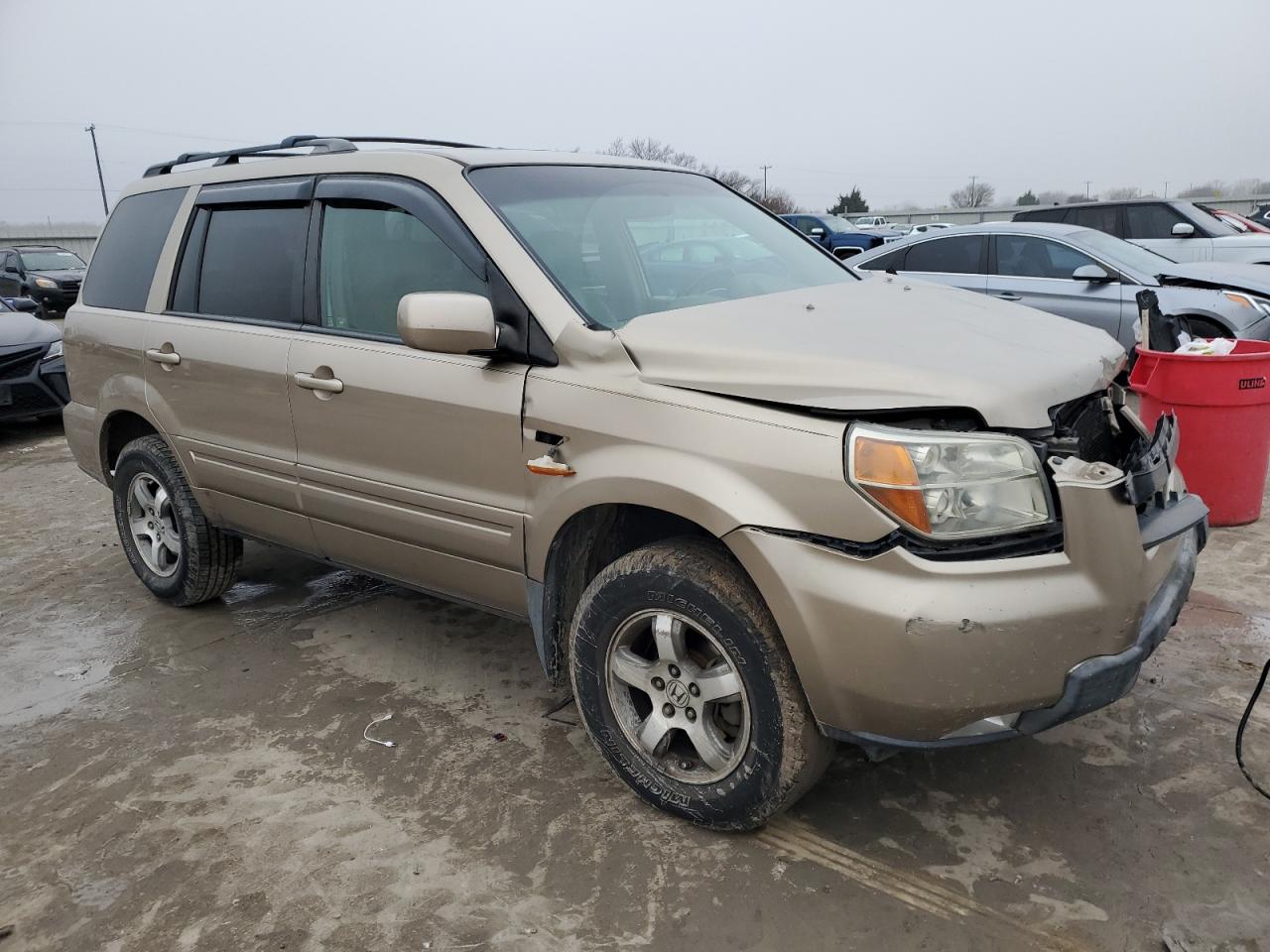 Photo 3 VIN: 2HKYF18737H521445 - HONDA PILOT 