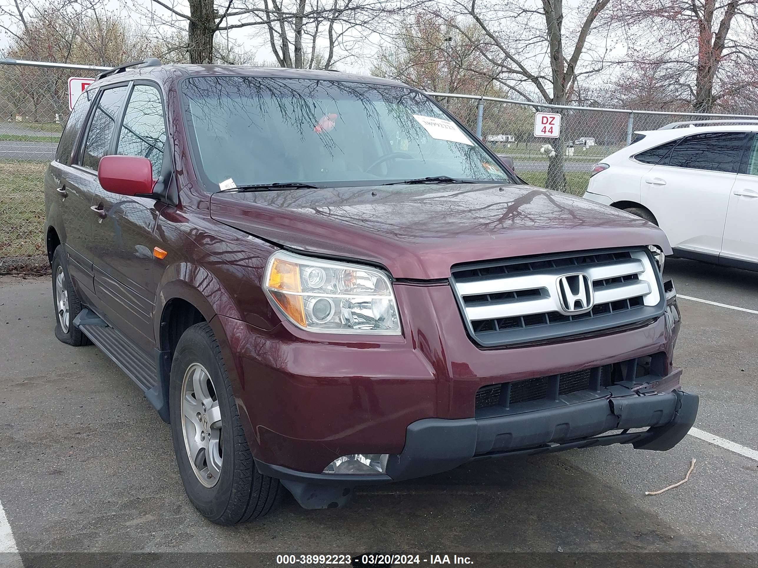 Photo 0 VIN: 2HKYF18737H534888 - HONDA PILOT 