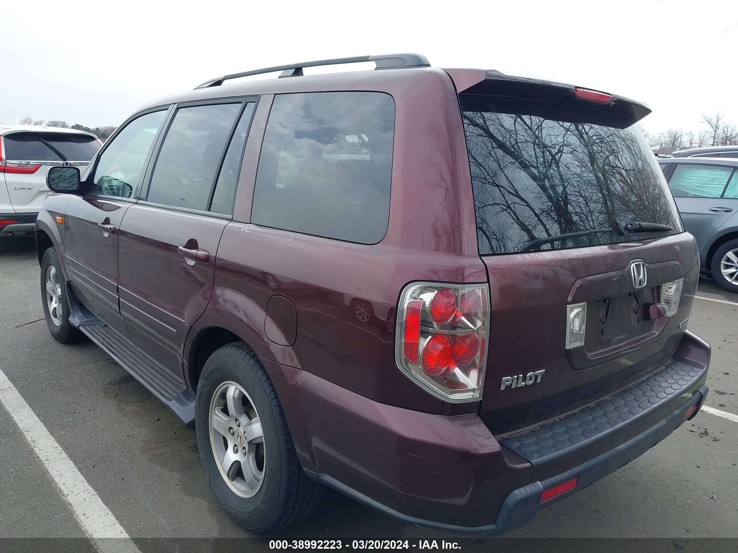 Photo 2 VIN: 2HKYF18737H534888 - HONDA PILOT 