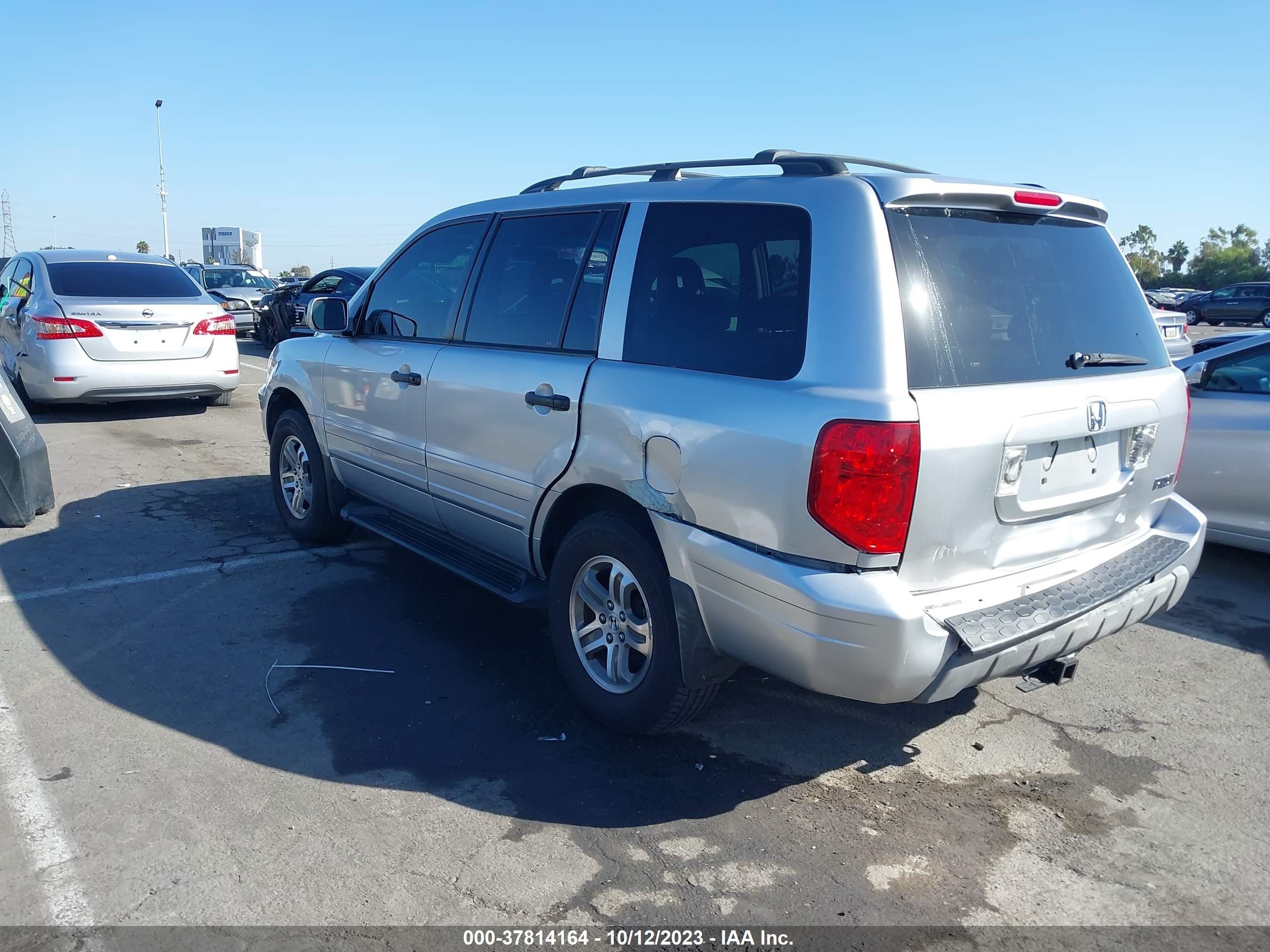 Photo 2 VIN: 2HKYF18764H548022 - HONDA PILOT 