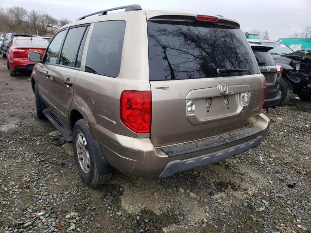 Photo 2 VIN: 2HKYF18765H548376 - HONDA PILOT EXL 