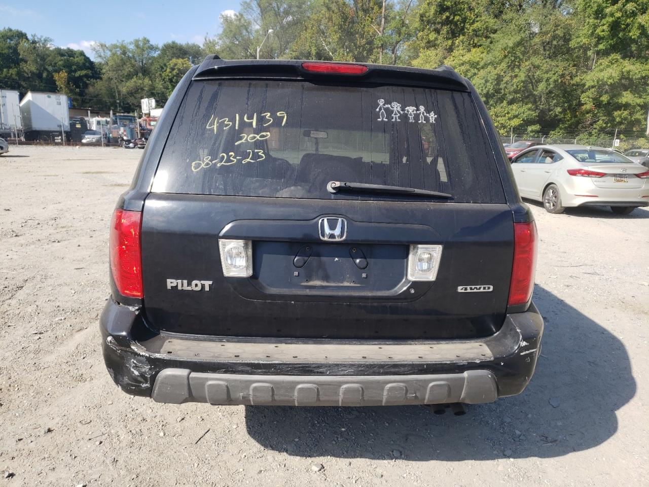 Photo 5 VIN: 2HKYF18794H550475 - HONDA PILOT 