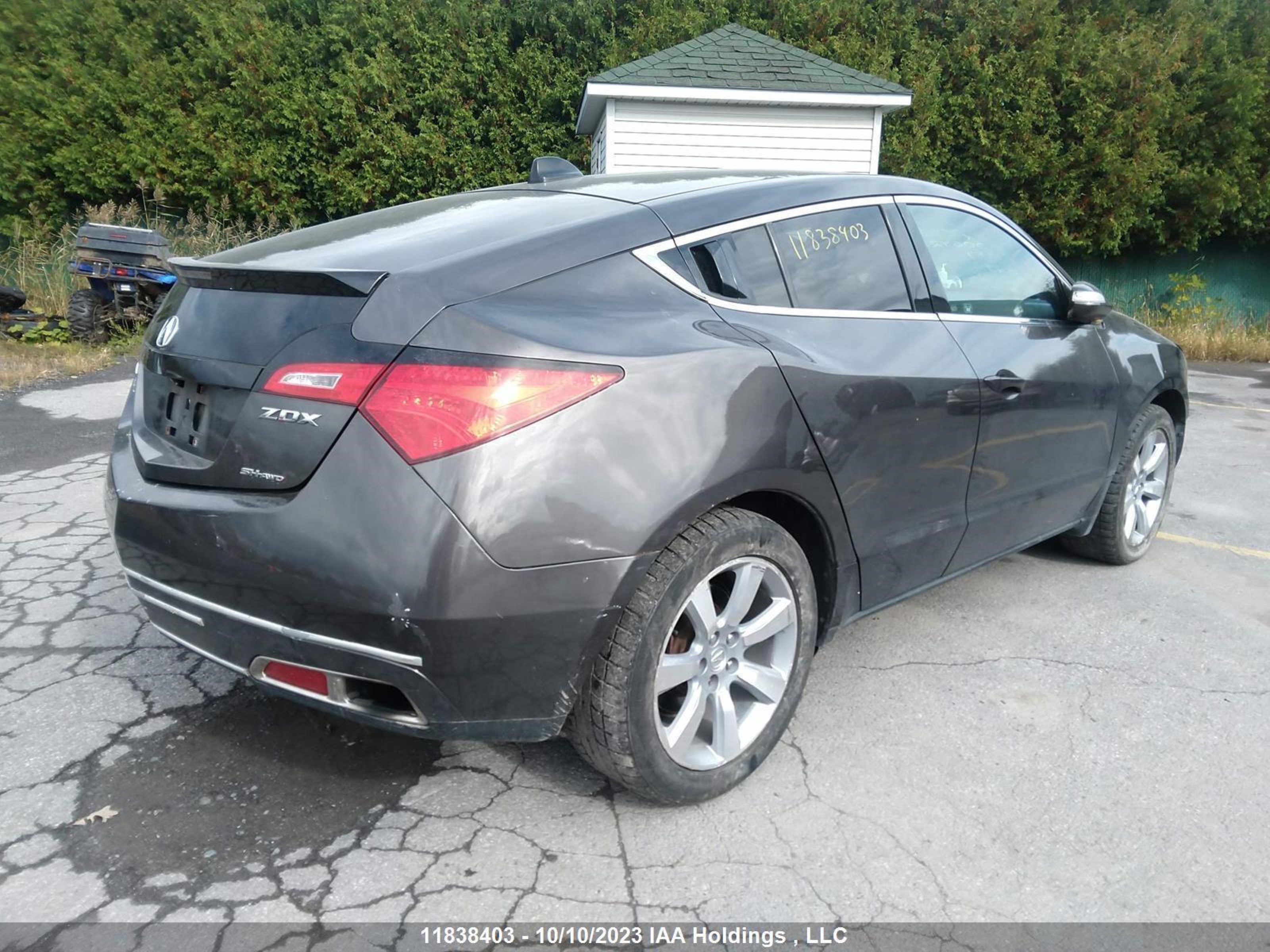 Photo 3 VIN: 2HNYB1H25AH000642 - ACURA ZDX 