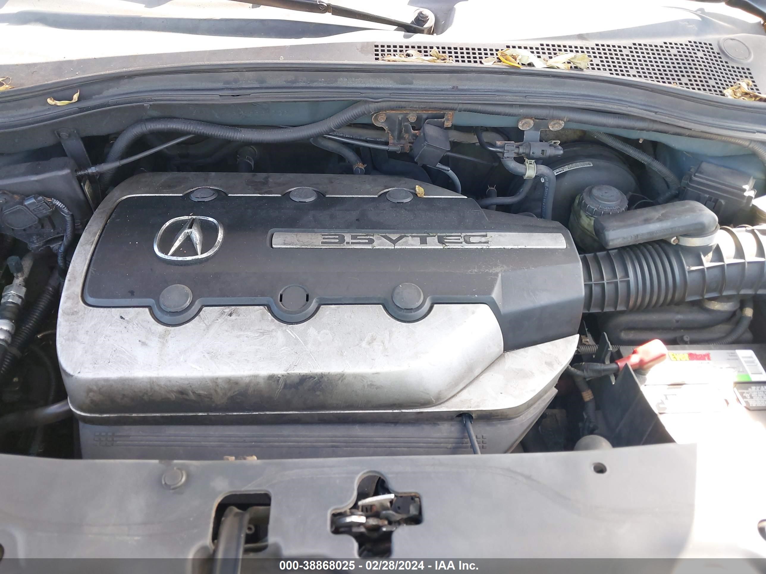 Photo 9 VIN: 2HNYD182X6H531739 - ACURA MDX 