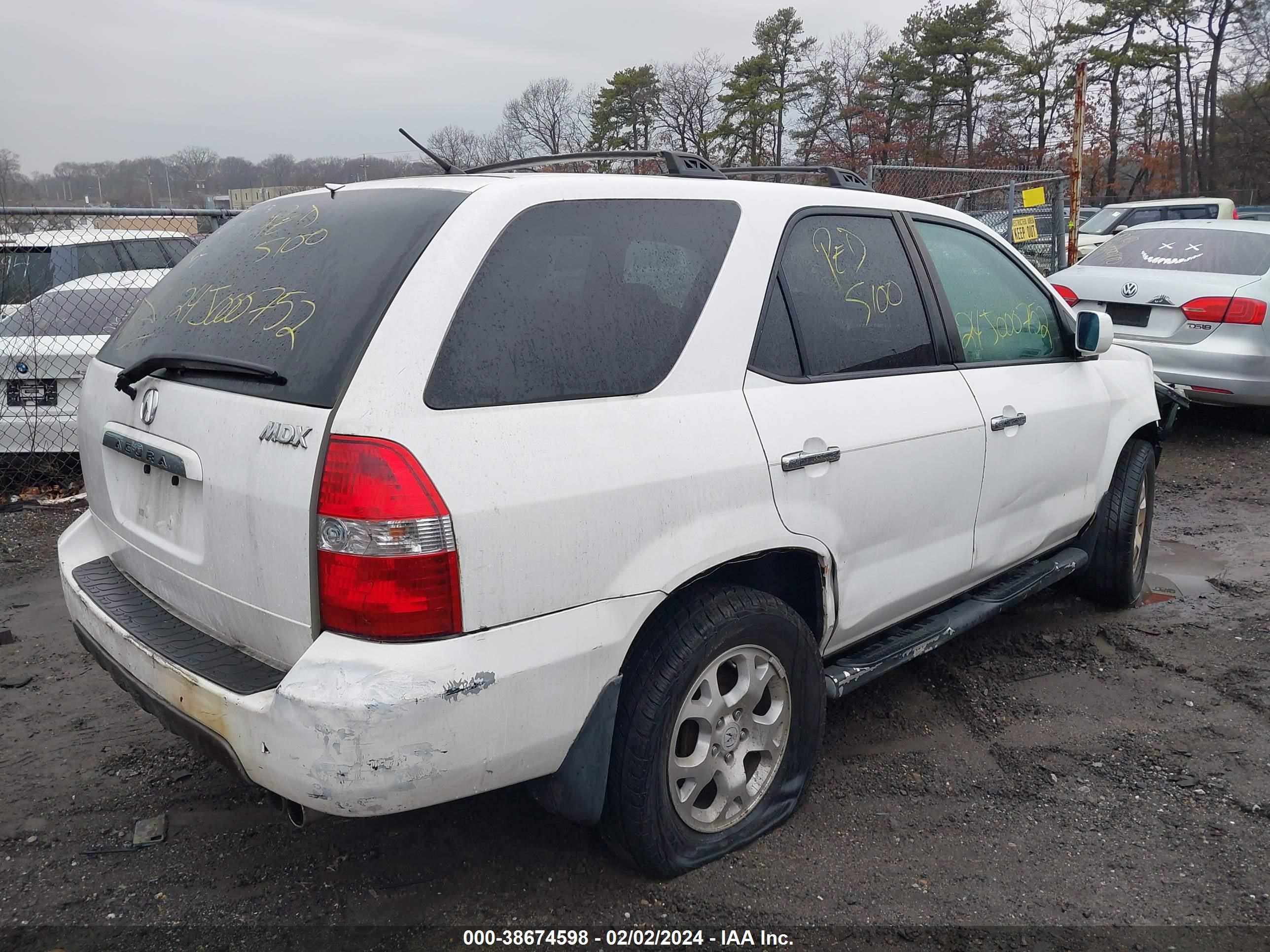 Photo 3 VIN: 2HNYD18602H533271 - ACURA MDX 