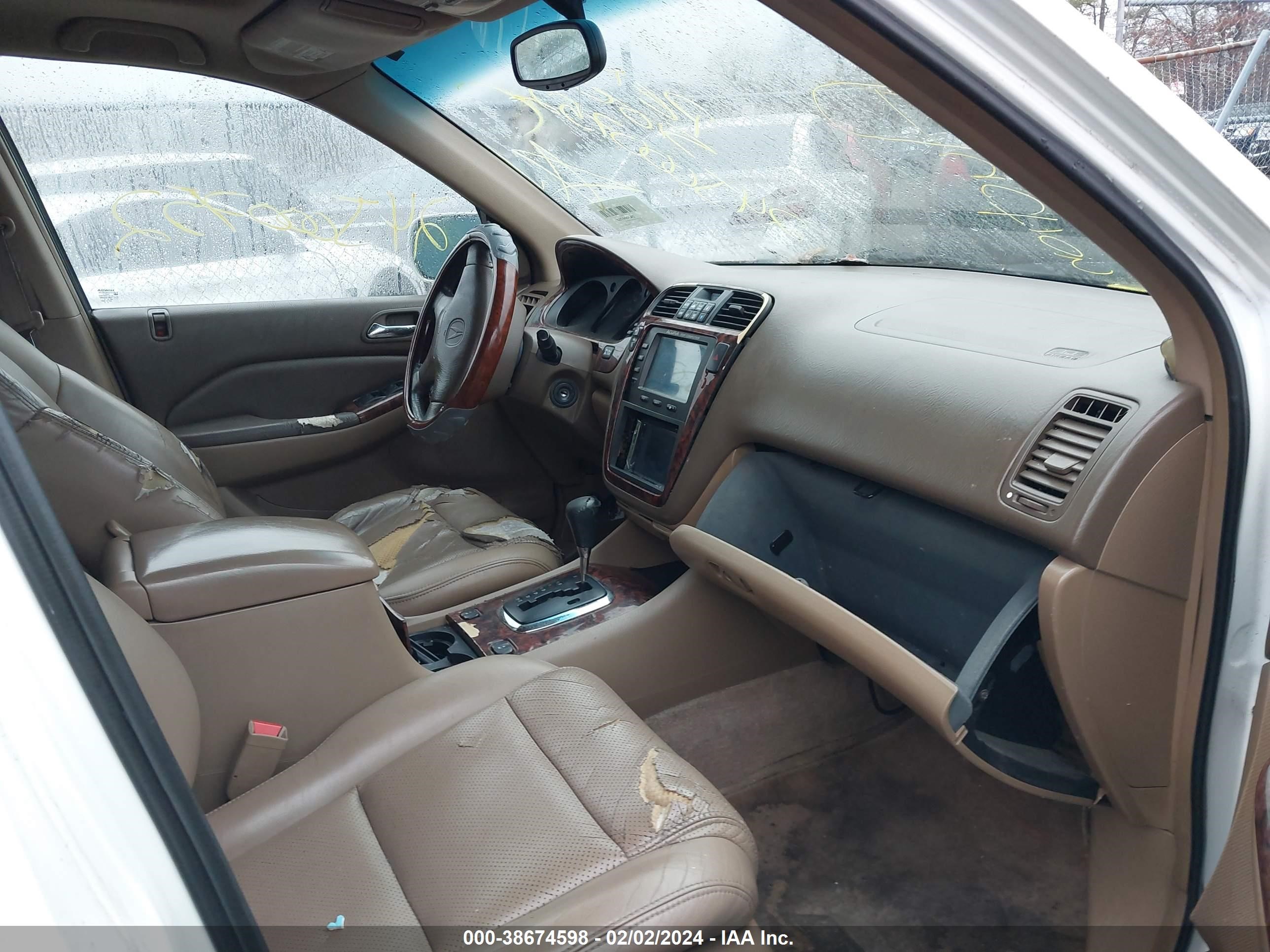 Photo 4 VIN: 2HNYD18602H533271 - ACURA MDX 