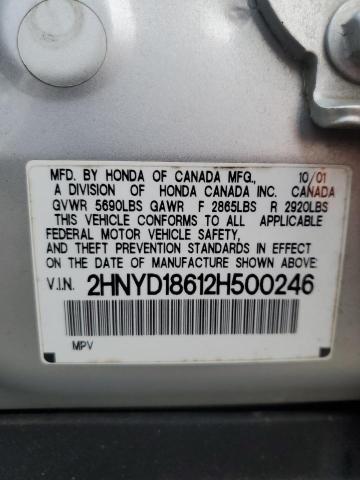 Photo 11 VIN: 2HNYD18612H500246 - ACURA MDX 