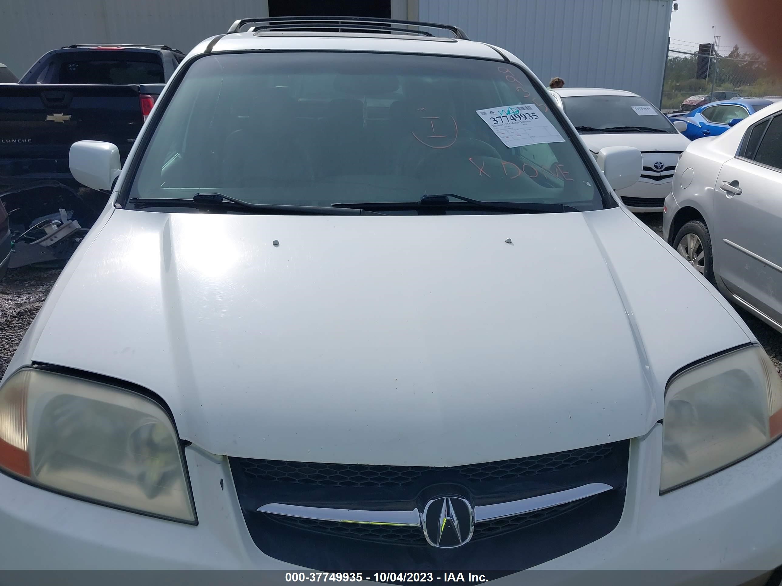 Photo 5 VIN: 2HNYD18663H500258 - ACURA MDX 