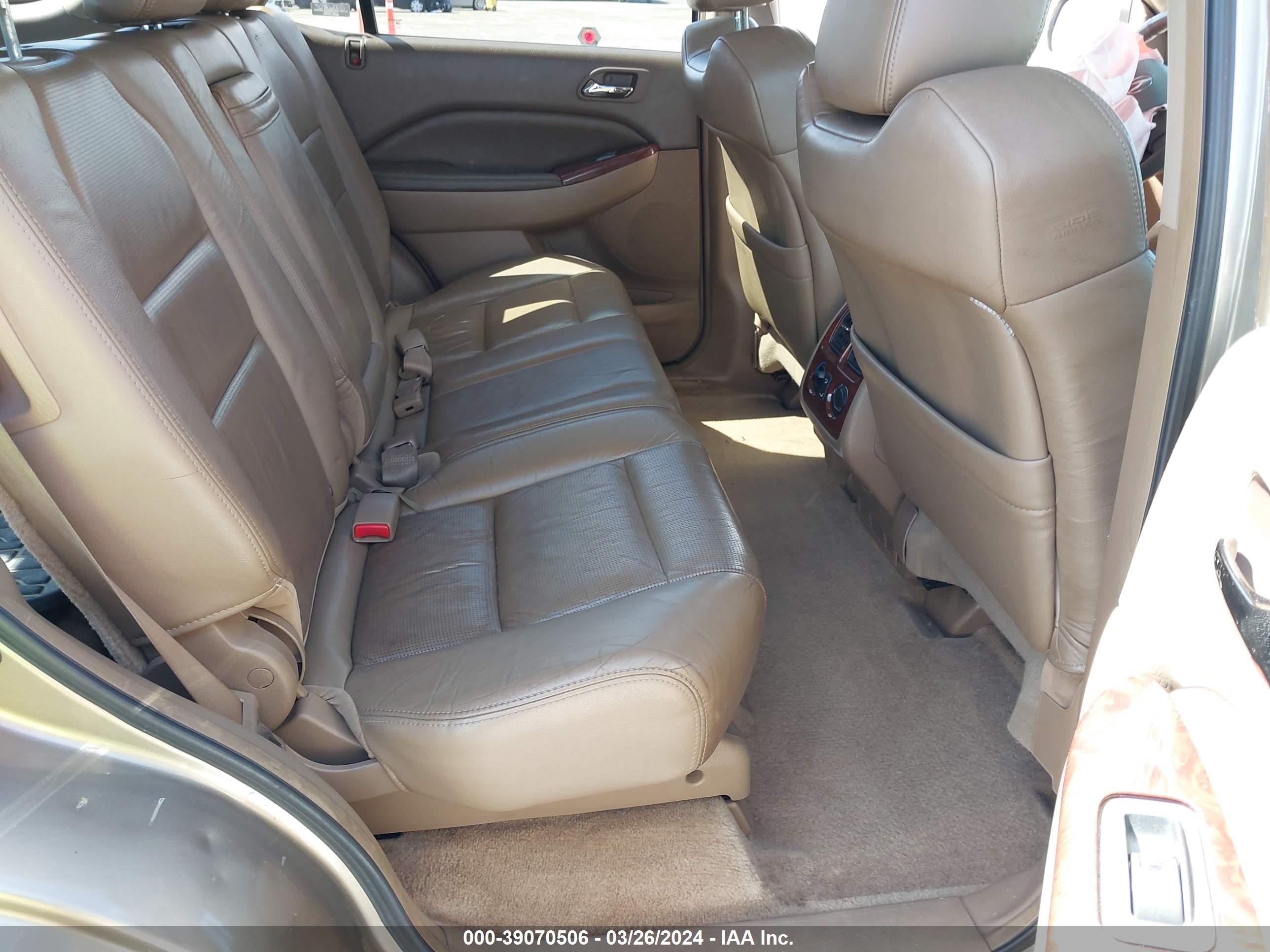 Photo 7 VIN: 2HNYD18875H526453 - ACURA MDX 