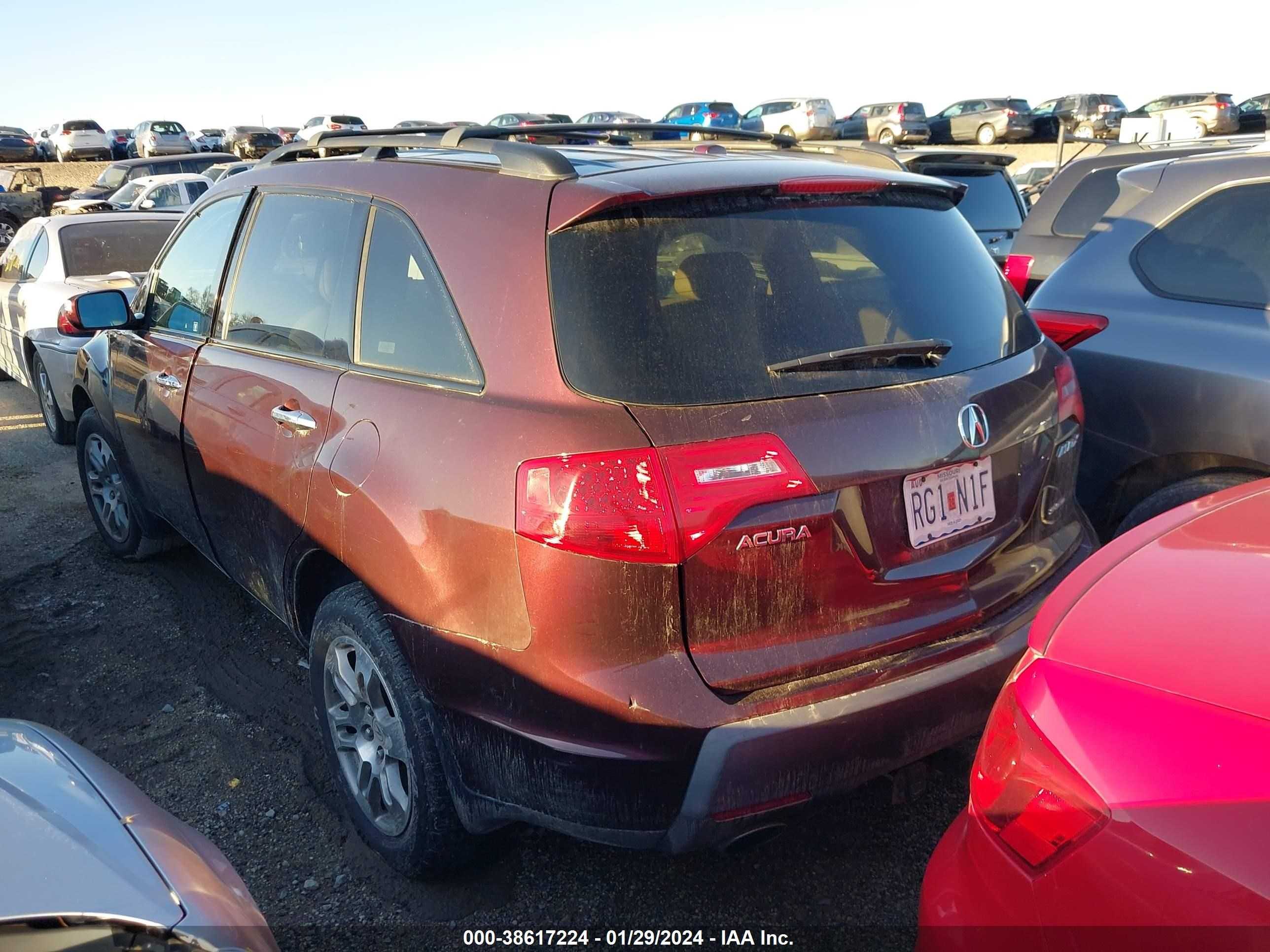 Photo 2 VIN: 2HNYD28229H524617 - ACURA MDX 