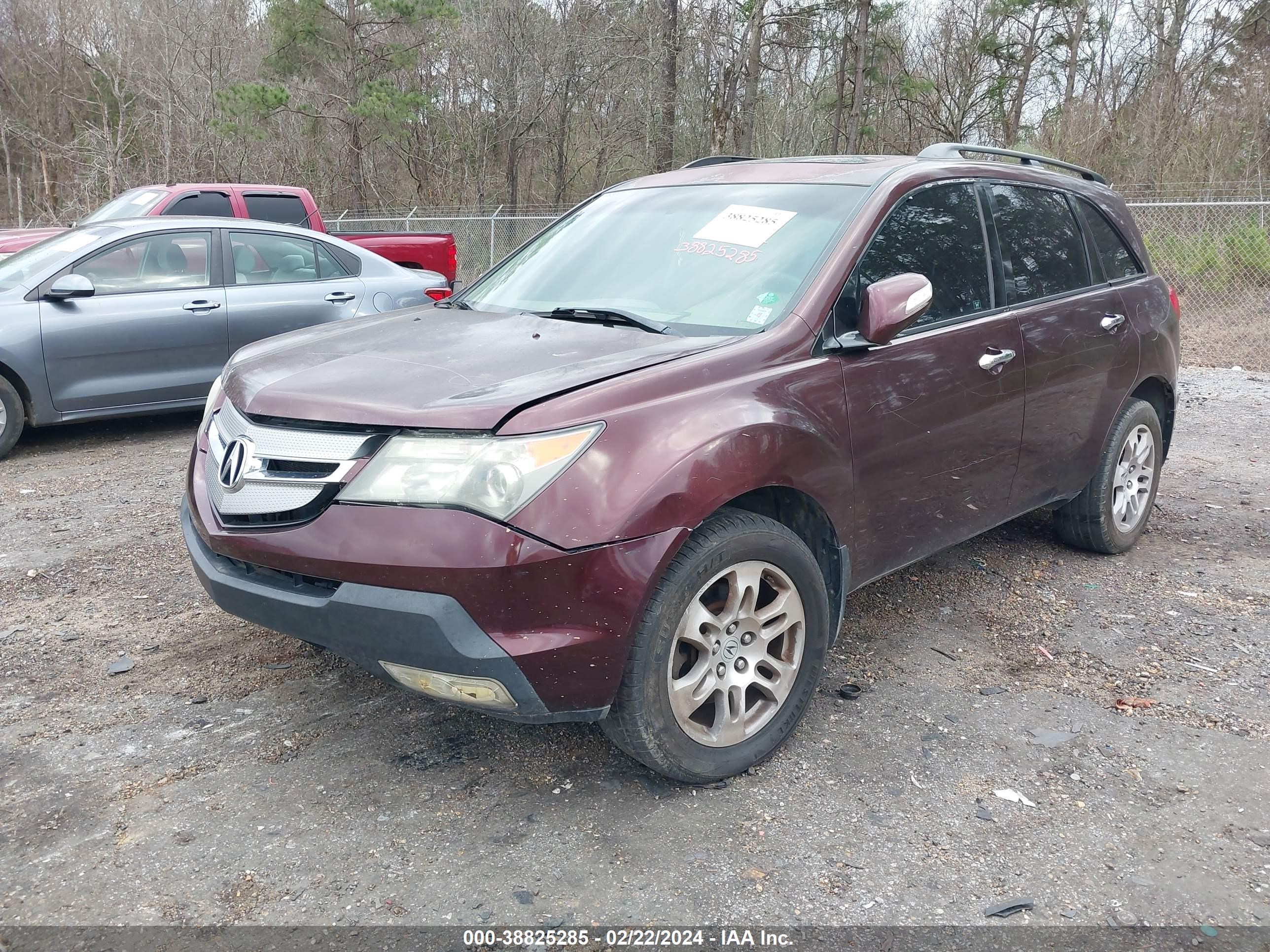 Photo 2 VIN: 2HNYD28239H501461 - ACURA MDX 