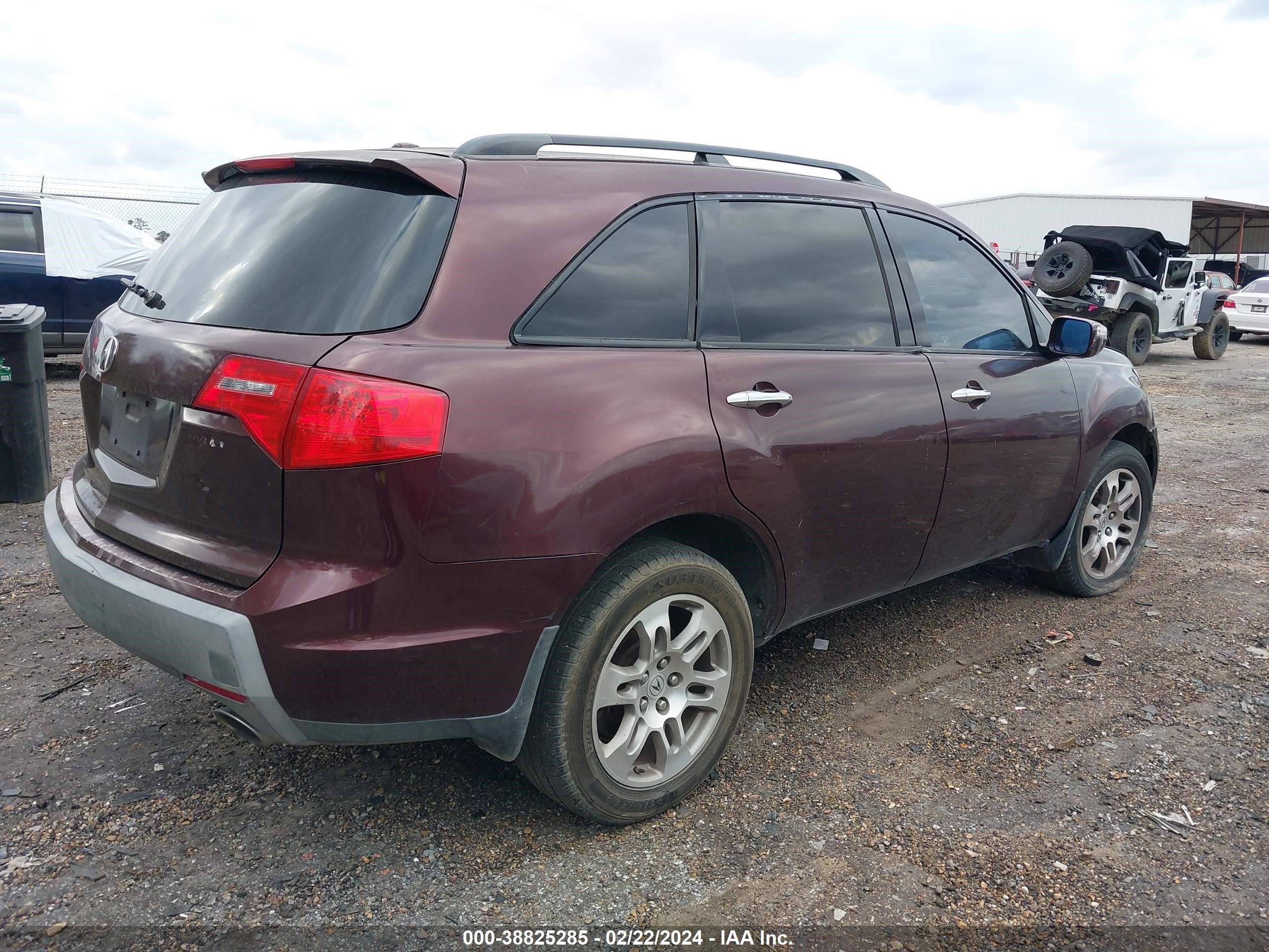 Photo 4 VIN: 2HNYD28239H501461 - ACURA MDX 