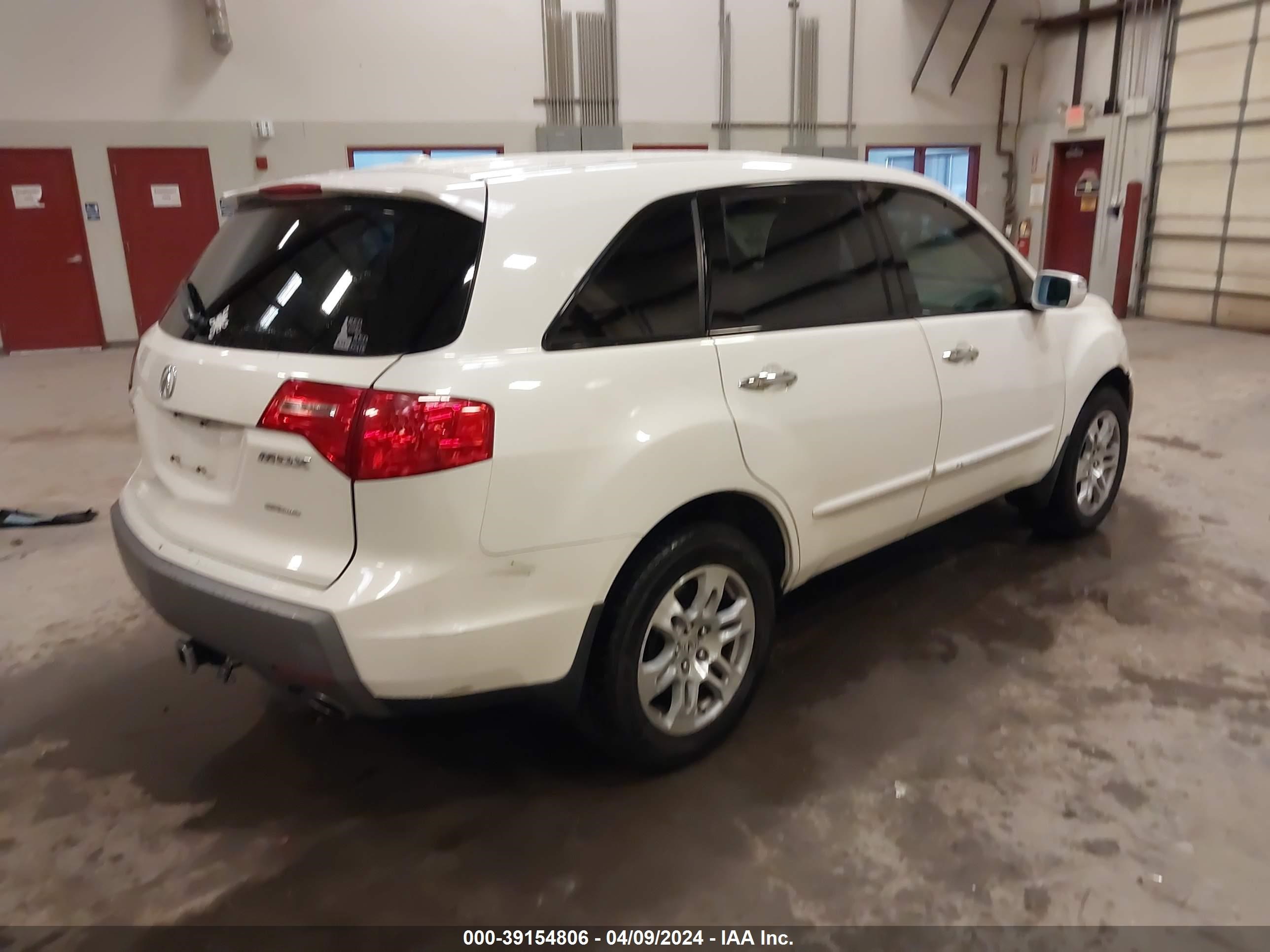 Photo 3 VIN: 2HNYD28239H502707 - ACURA MDX 