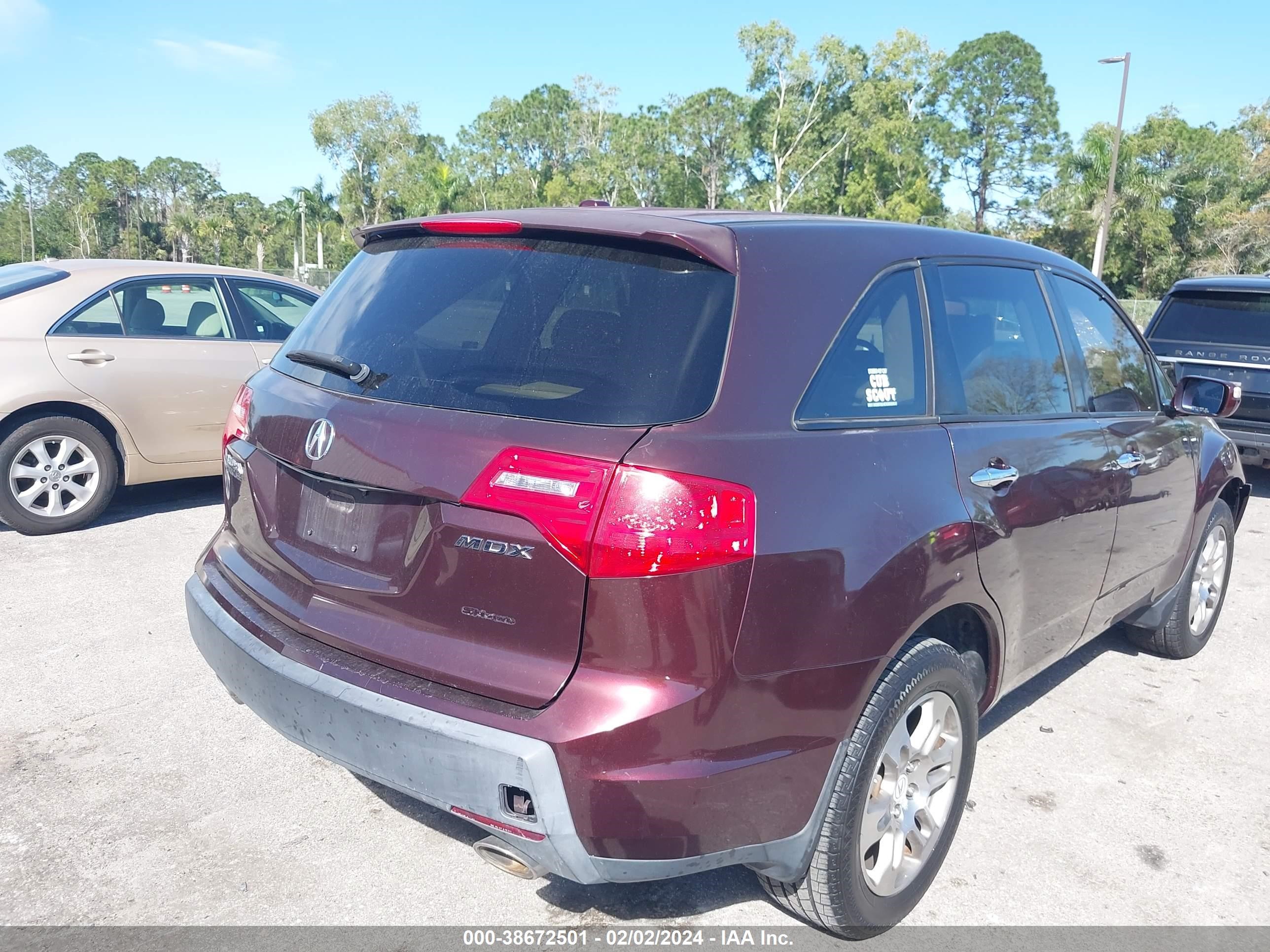 Photo 3 VIN: 2HNYD28289H525819 - ACURA MDX 