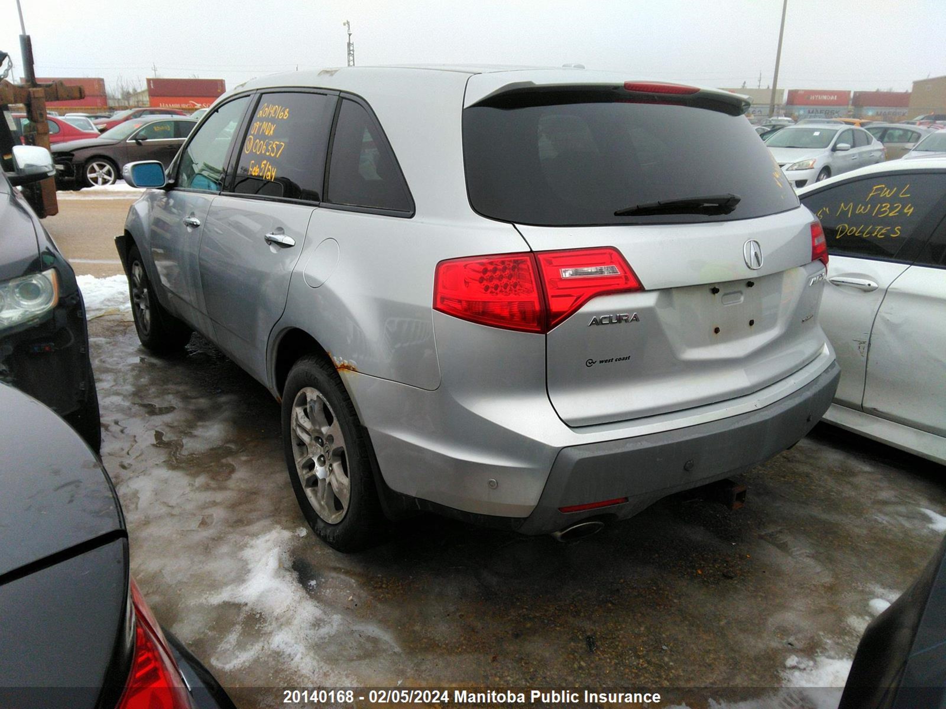 Photo 2 VIN: 2HNYD28299H006357 - ACURA MDX 